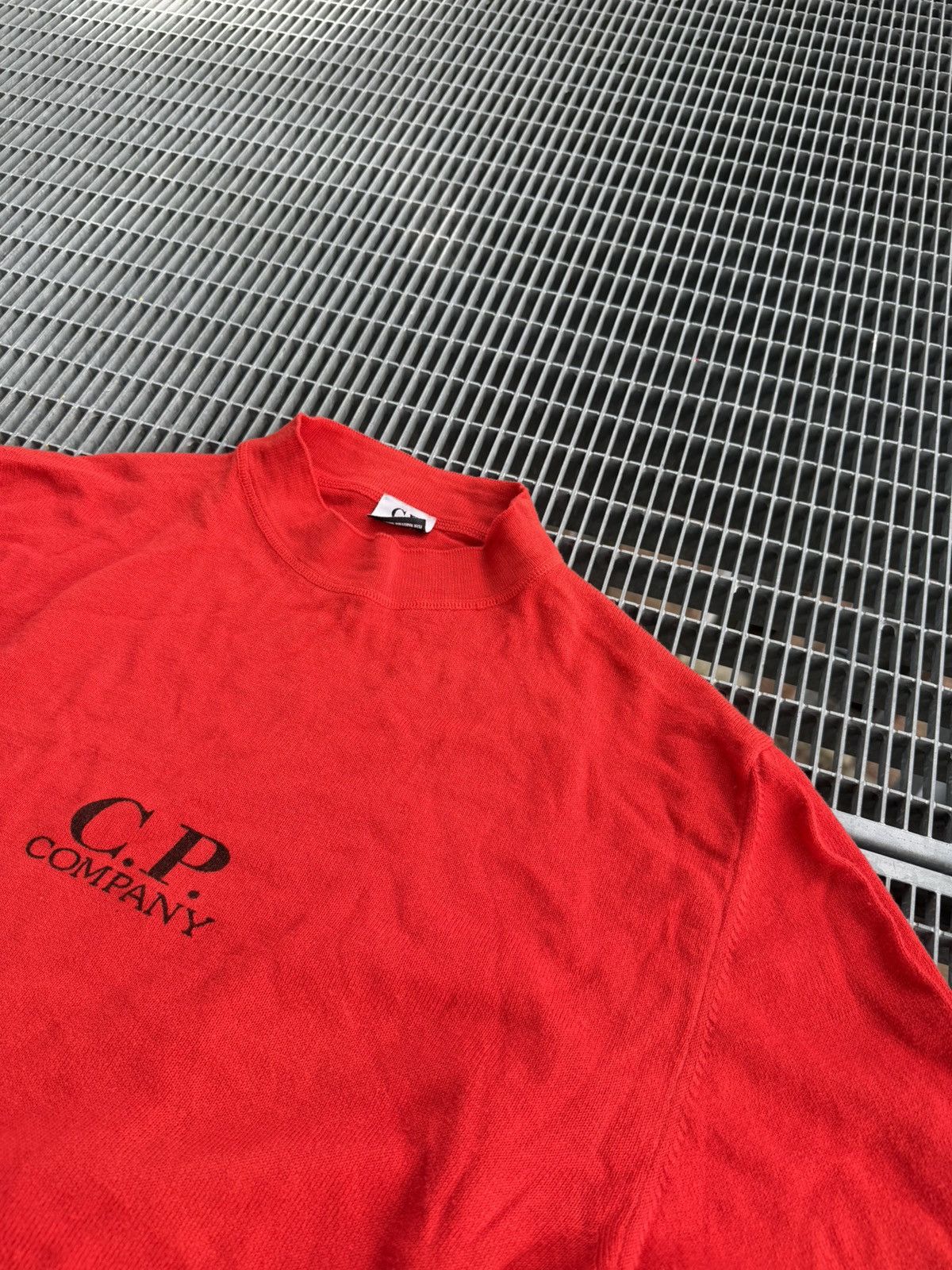 C.P. Company Vintage 80s C.P. Company Massimo Osti Ideas Logo Sweater Size US L / EU 52-54 / 3 - 6 Thumbnail