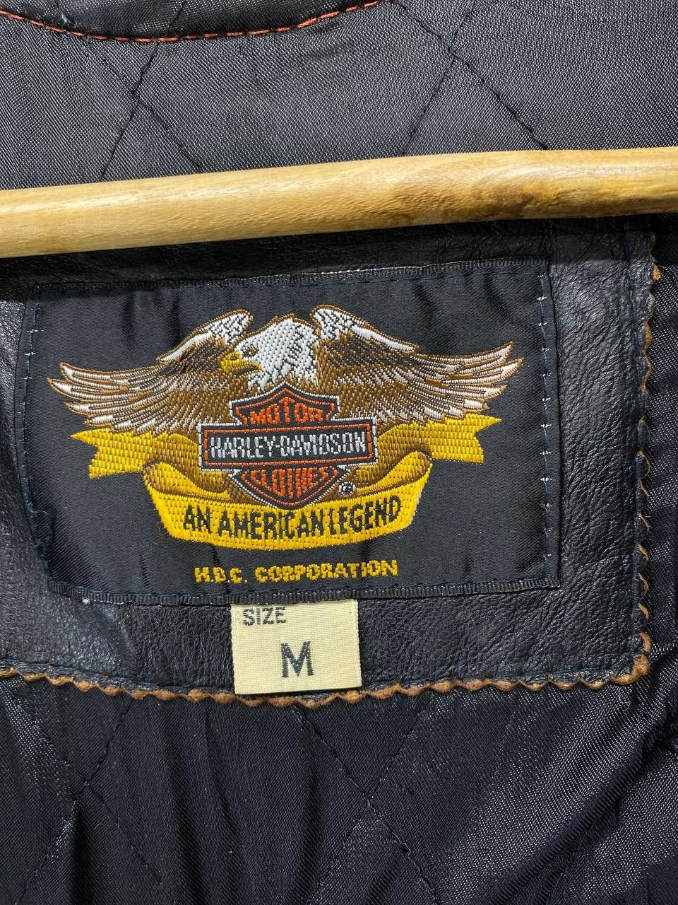 Harley Davidson Vintage Harley Davidson Championship Racing Leather Jacket Size US M / EU 48-50 / 2 - 15 Thumbnail