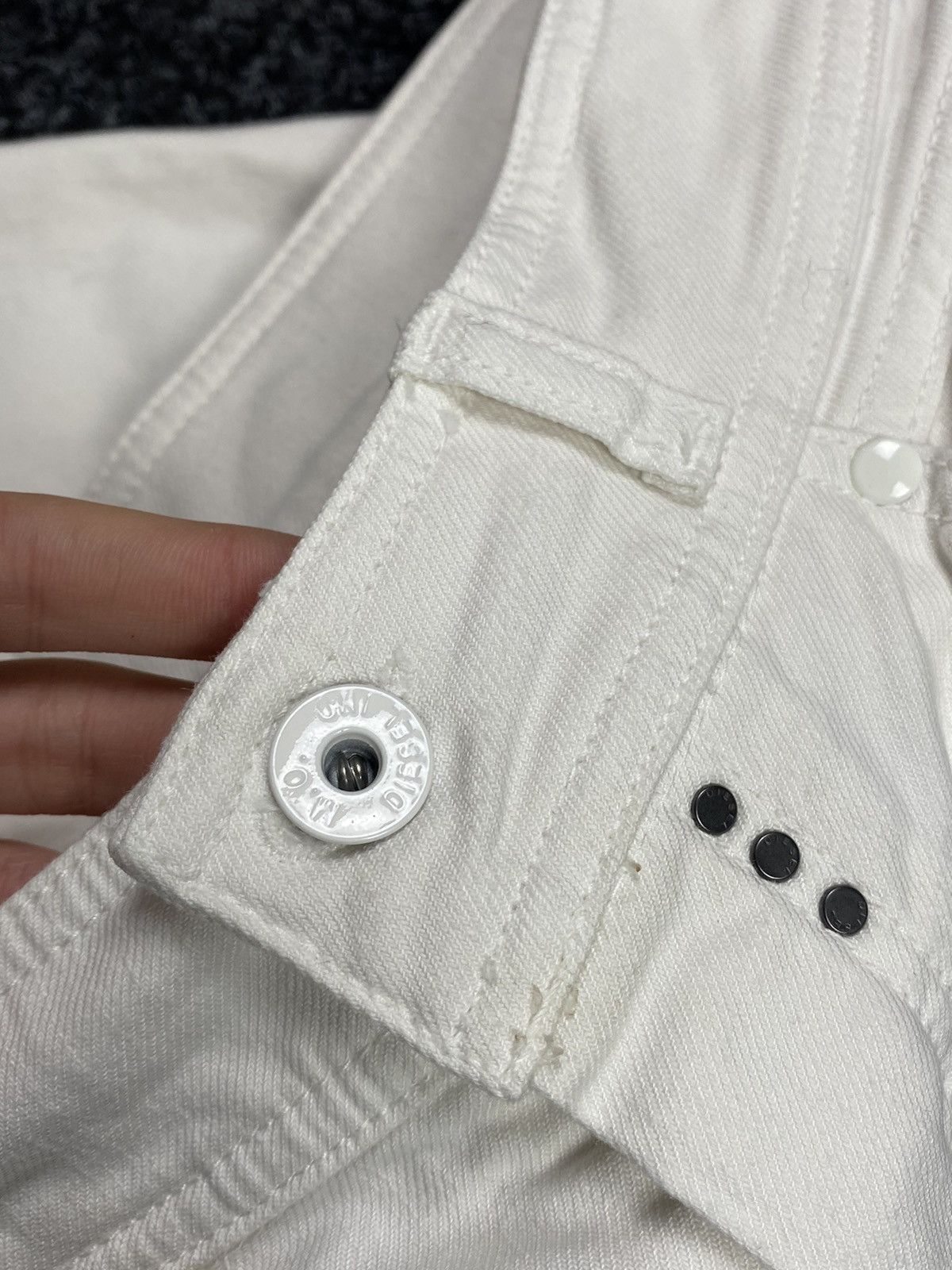 Diesel × Vintage 🚨Diesel Bootcut Made in Italy vintage denim jeans very rare Size US 28 / EU 44 - 7 Thumbnail