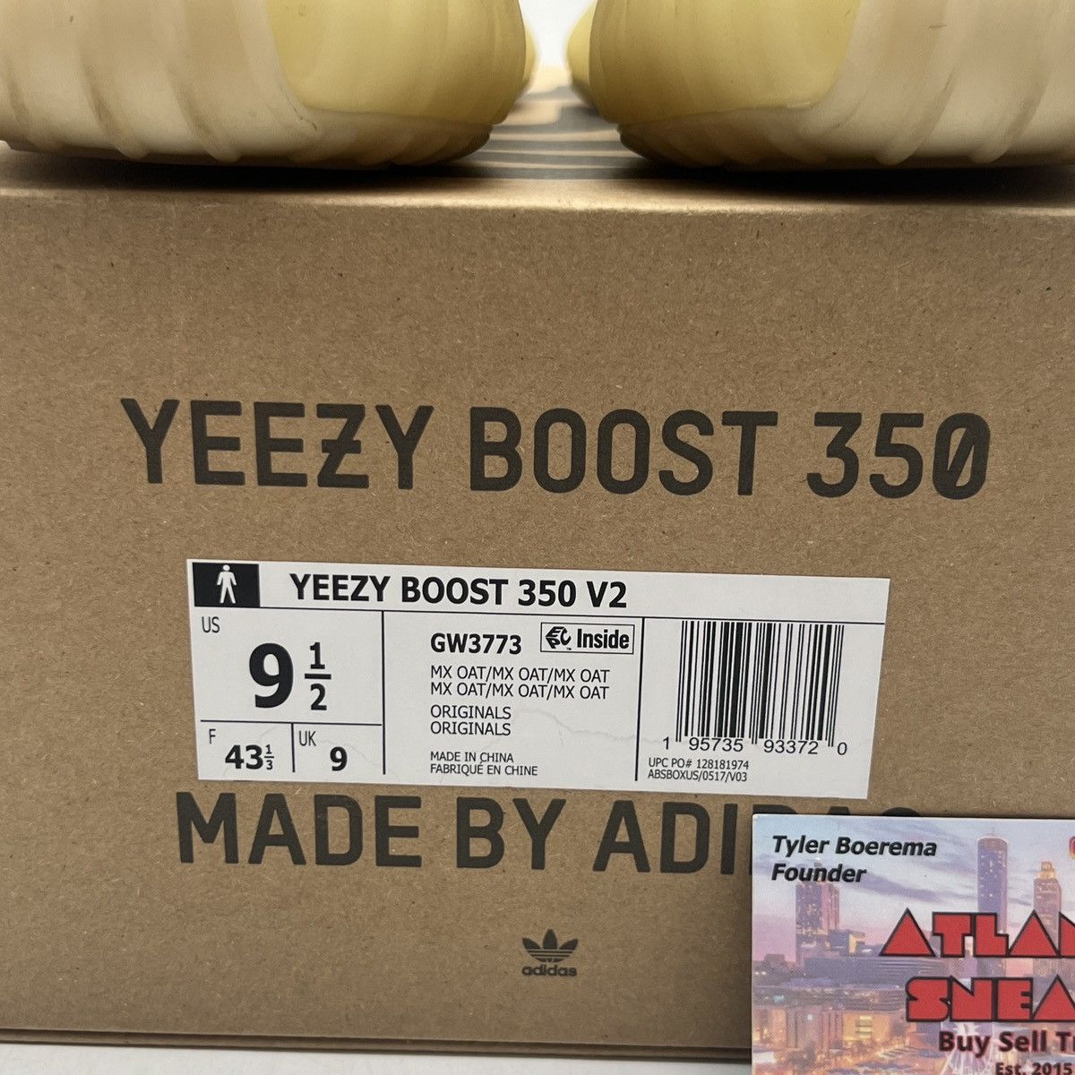 Adidas Yeezy boost 350 Mx oat Size US 9.5 / EU 42-43 - 6 Thumbnail