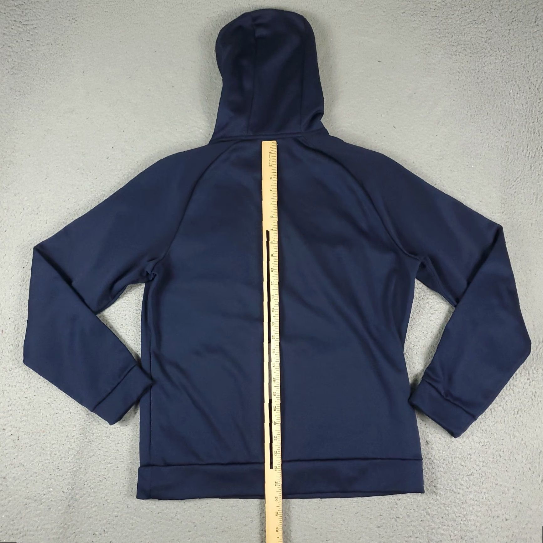 Nike Nike Hoodie Mens Size M Navy Blue Dri Fit Pullover Sweatshirt Sweat Shirt Mock Neck Long Sleeve Logo Regular Fabric Fleece Cotton Polyester Size US M / EU 48-50 / 2 - 6 Thumbnail