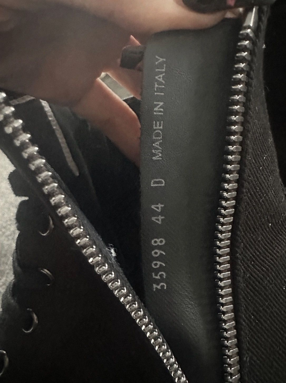 Rick Owens Rick Owens Ramones Abstracts Triple Black Sz. 44 Size US 11 / EU 44 - 7 Thumbnail