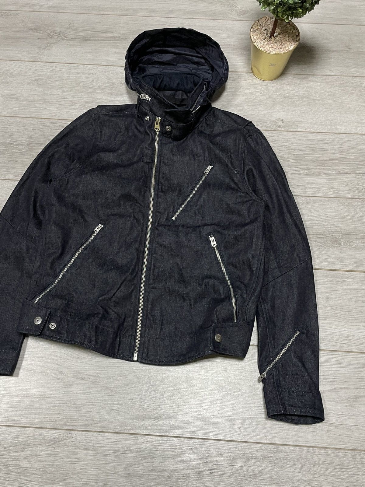 G-Star G star zippers heavy weight denim jacket Size US L / EU 52-54 / 3 - 4 Thumbnail