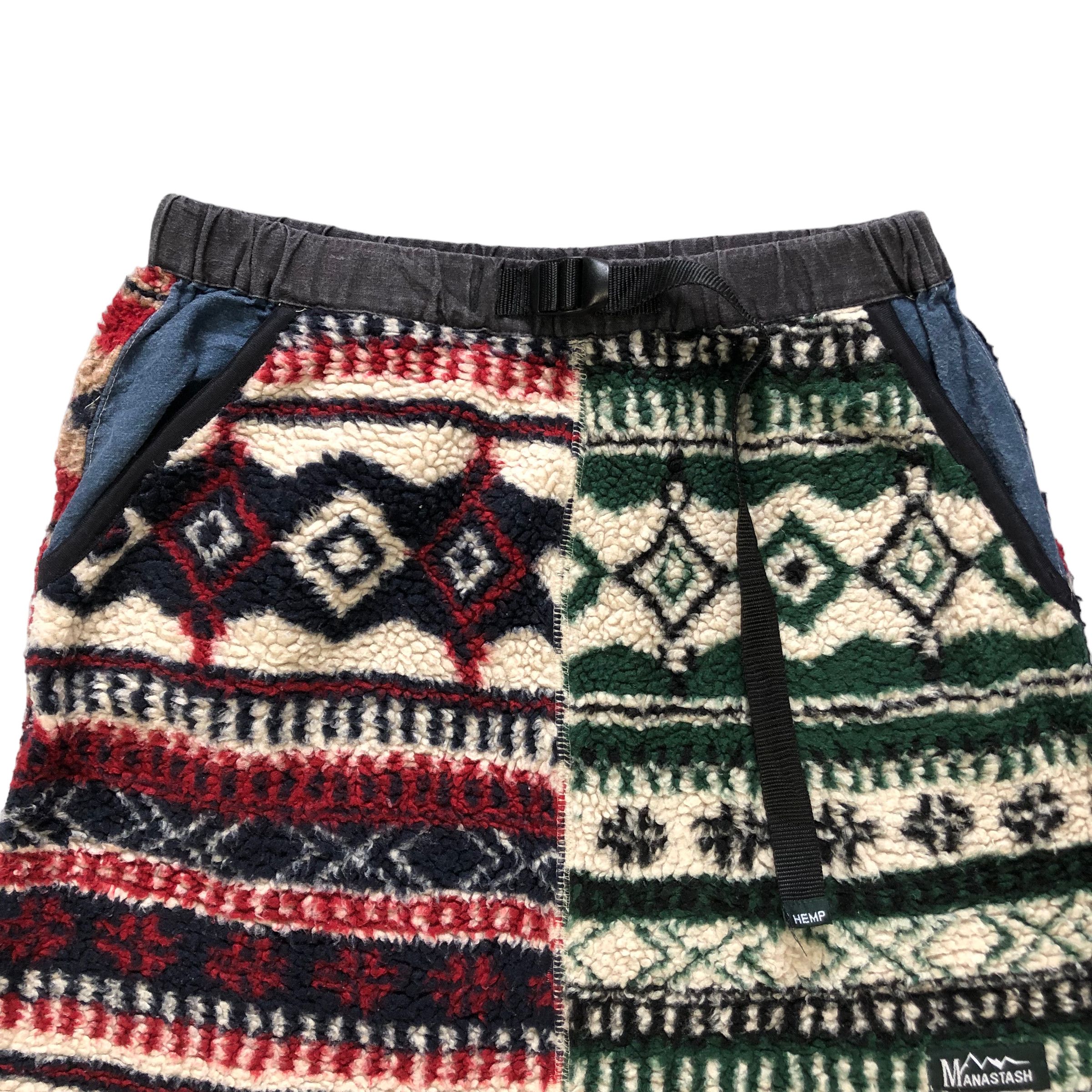 Manastash MANATASH DEEP PILE FLEECE BELTED SKIRTS #7278-125 Size 27" / US 4 / IT 40 - 2 Thumbnail