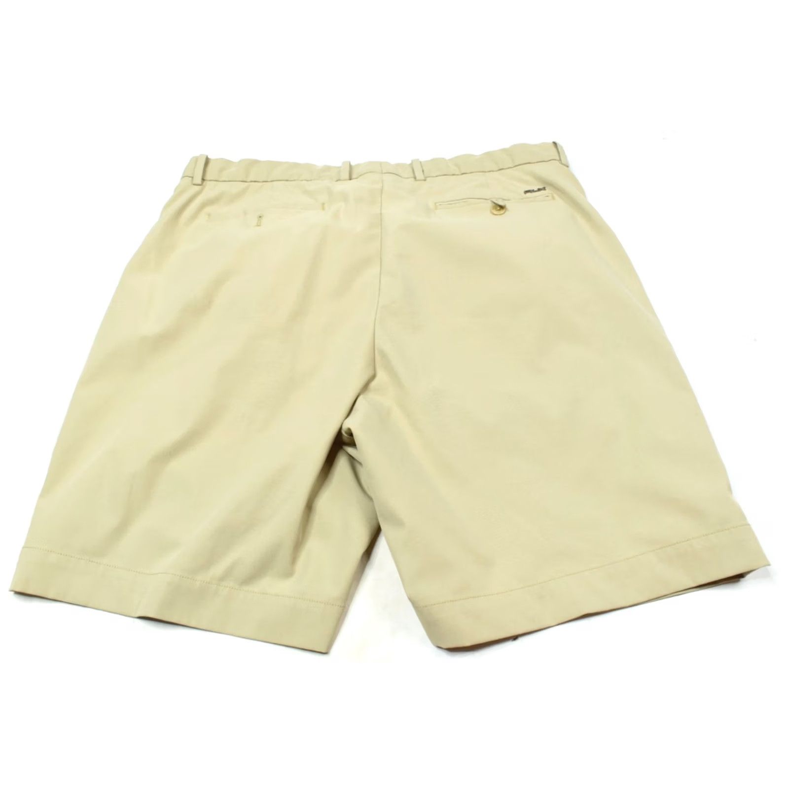 RLX Ralph Lauren RLX Ralph Lauren Golf Shorts Mens 35 Beige Classic Fit Stretch Flat-Front Size US 35 - 7 Thumbnail