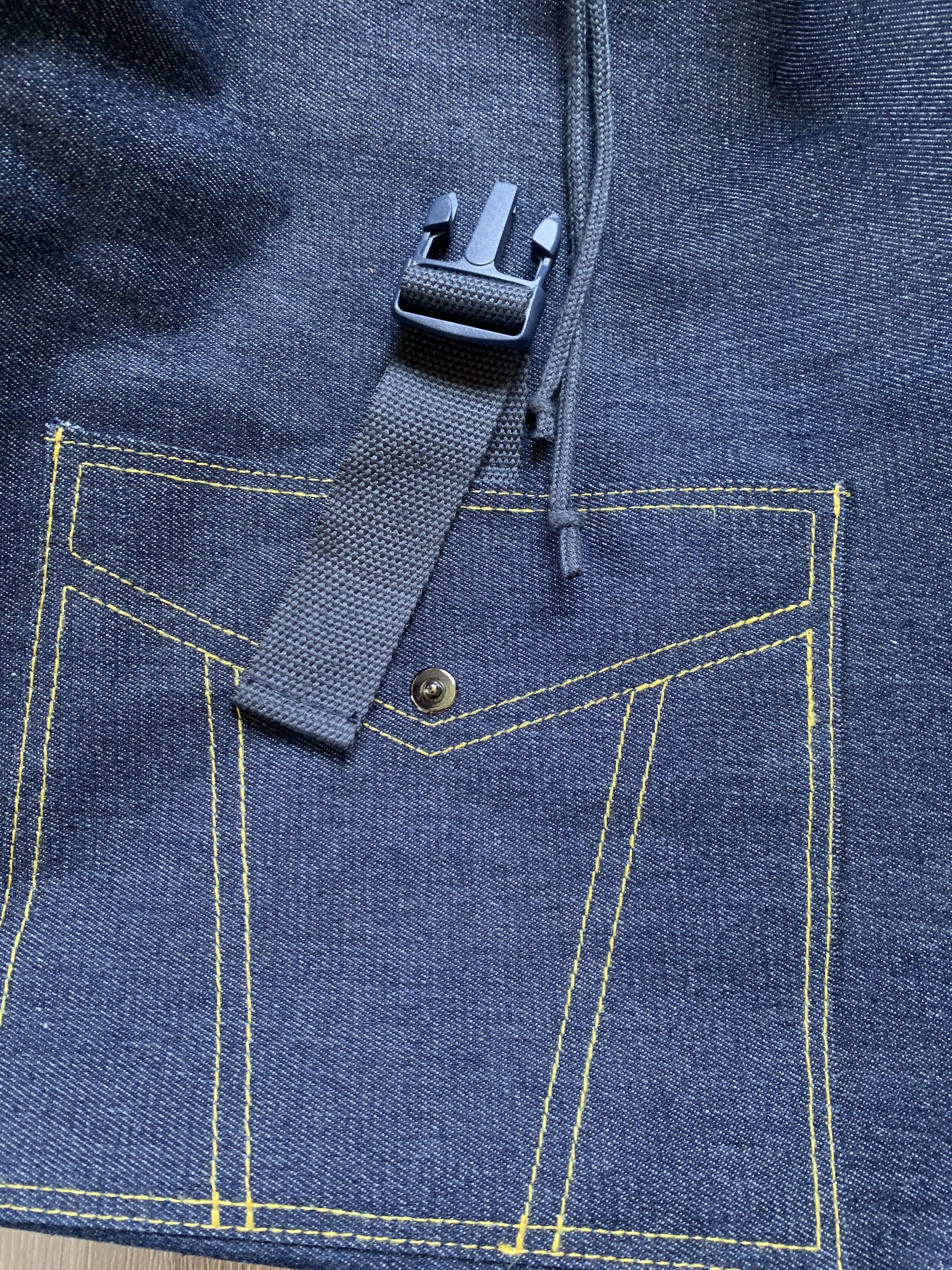 Jean Paul Gaultier Jean Paul Gaultier Denim Backpack Bag Size ONE SIZE - 5 Thumbnail