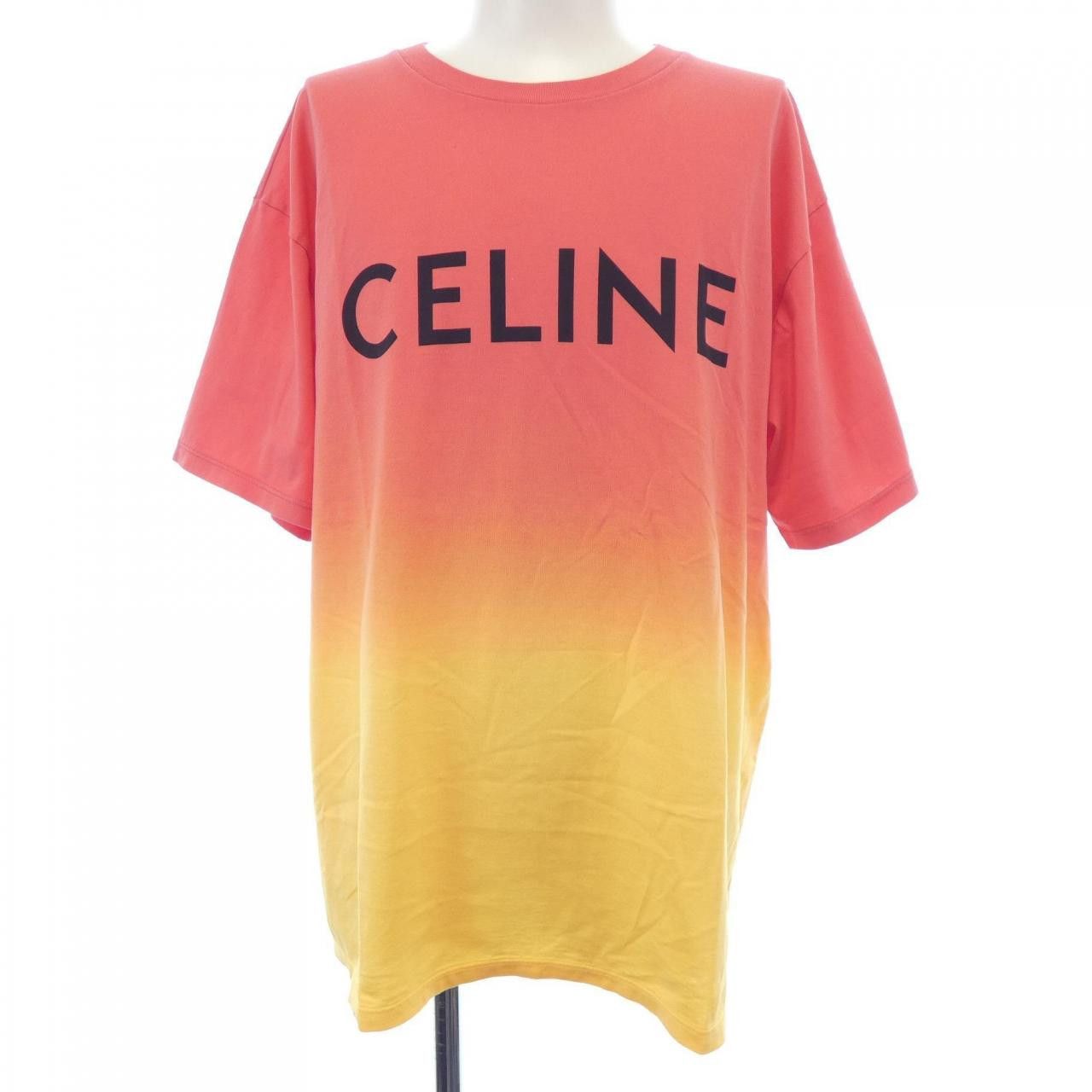 Celine Celine Celine T-shirt Cotton T-Shirts 2X681731Y DUTY FREE for USA Size ONE SIZE - 1 Thumbnail