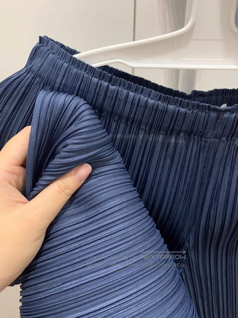 Issey Miyake Issey Miyake size:5 Blue-gray Trousers Size 22" - 3 Thumbnail