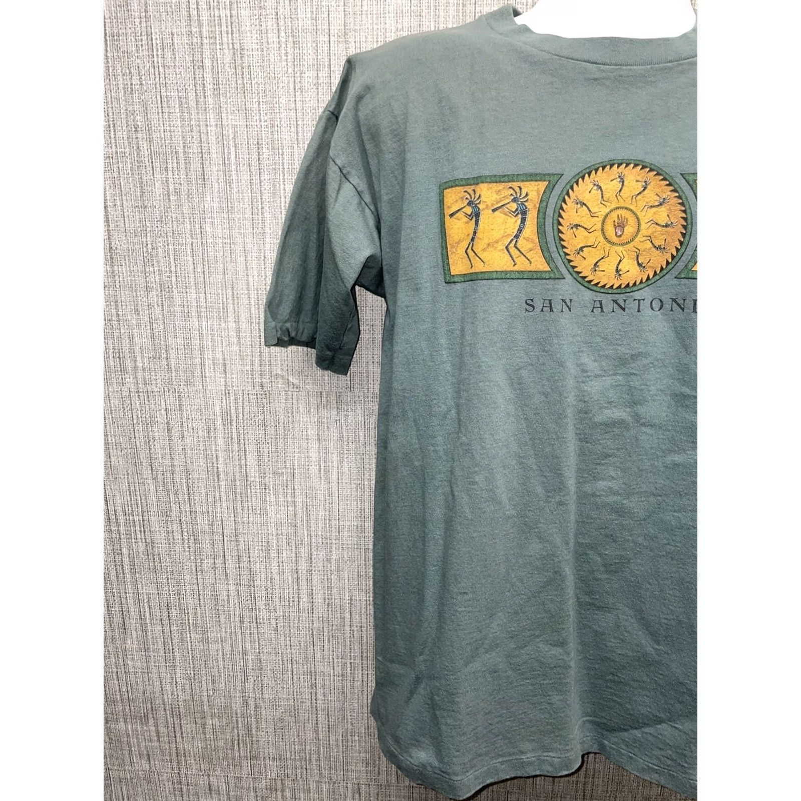 Vintage Vintage Graphic Shirt - Prairie Mountain Blue Stitch Mens L USA Size US L / EU 52-54 / 3 - 4 Thumbnail