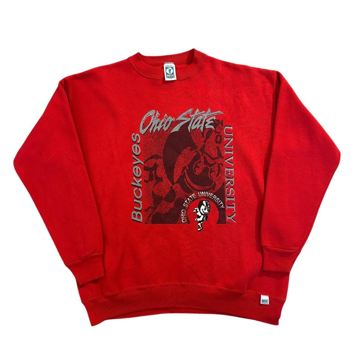 Vintage Vintage 1990s Ohio State Buckeyes logo crewneck size M Size US M / EU 48-50 / 2 - 1 Thumbnail