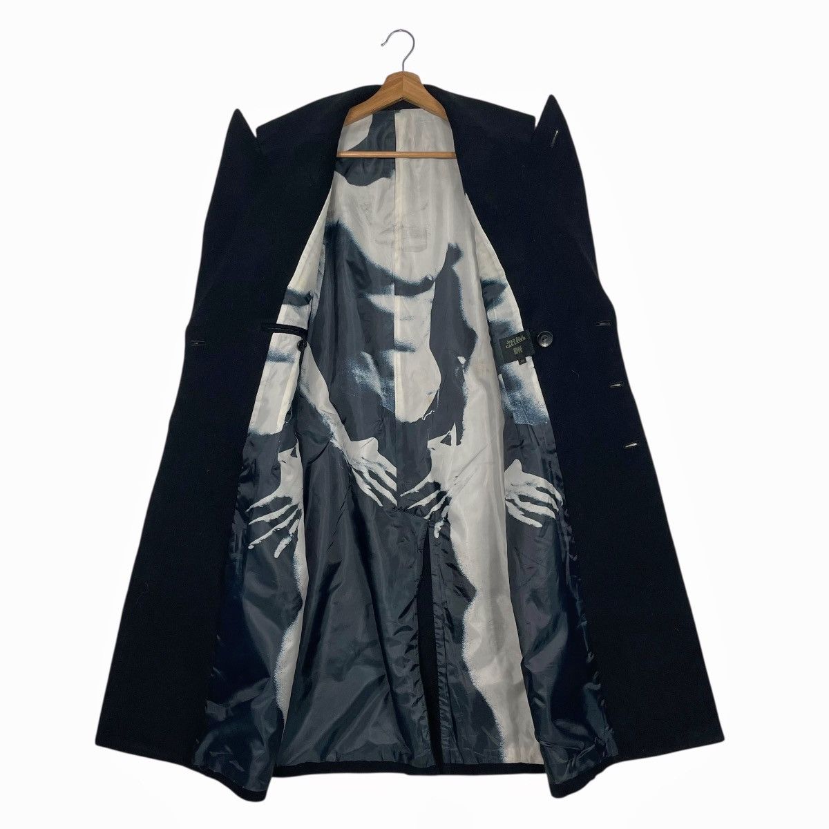 Jean Paul Gaultier Jean Paul Gaultier Homme Double Breasted Wool Overcoat Size US M / EU 48-50 / 2 - 1 Thumbnail