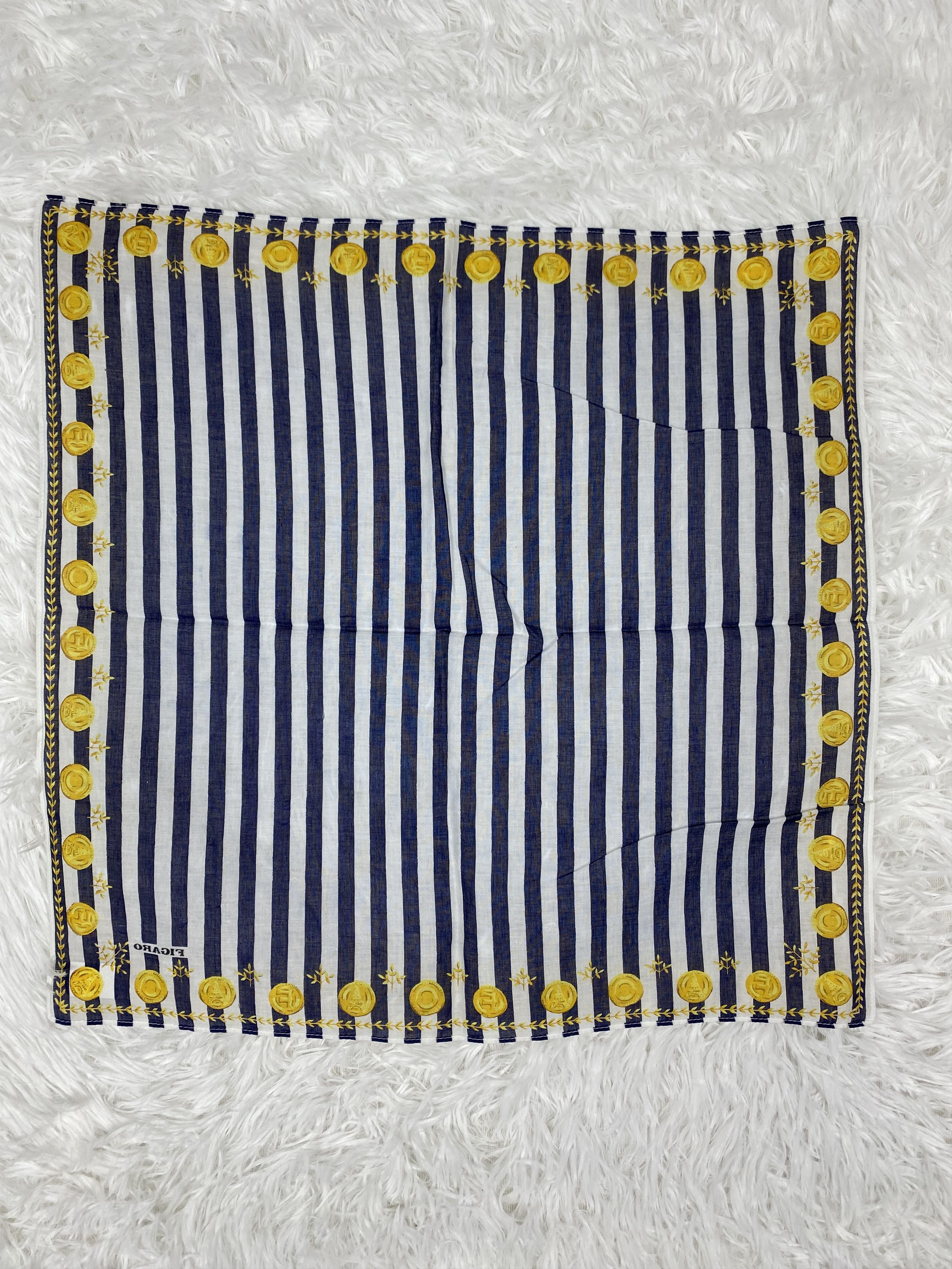 Vintage Vintage Figaro Handkerchief Neckerchief PH0850 Size ONE SIZE - 4 Thumbnail