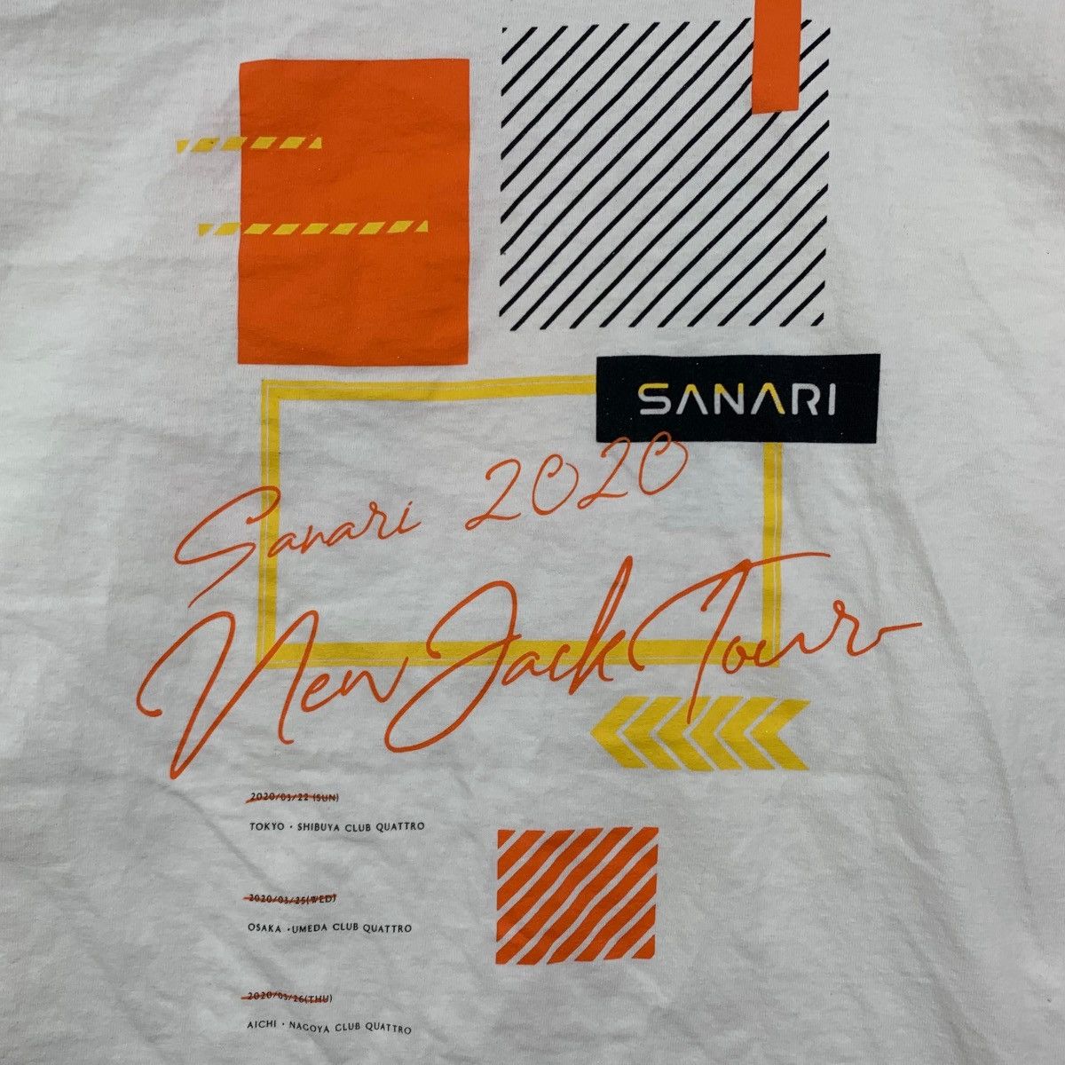 Japanese Brand SANARI 2020 New Jack Tour Japanese Band Long Sleeve Tshirt Size US L / EU 52-54 / 3 - 6 Thumbnail