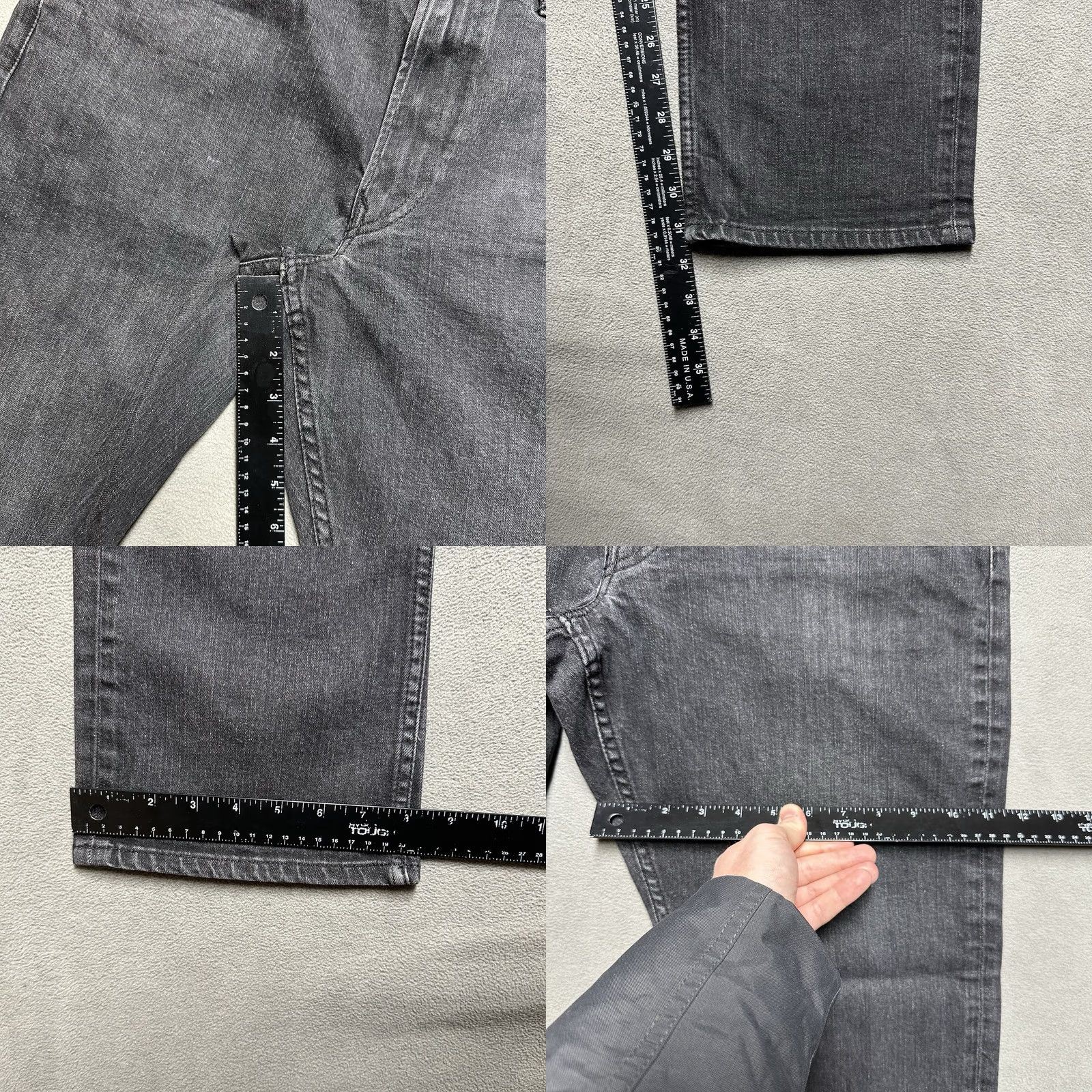 Polo Ralph Lauren Polo Ralph Lauren Jeans Mens 34x34 Black Denim Prospect Straight EUC Size US S / EU 44-46 / 1 - 9 Thumbnail