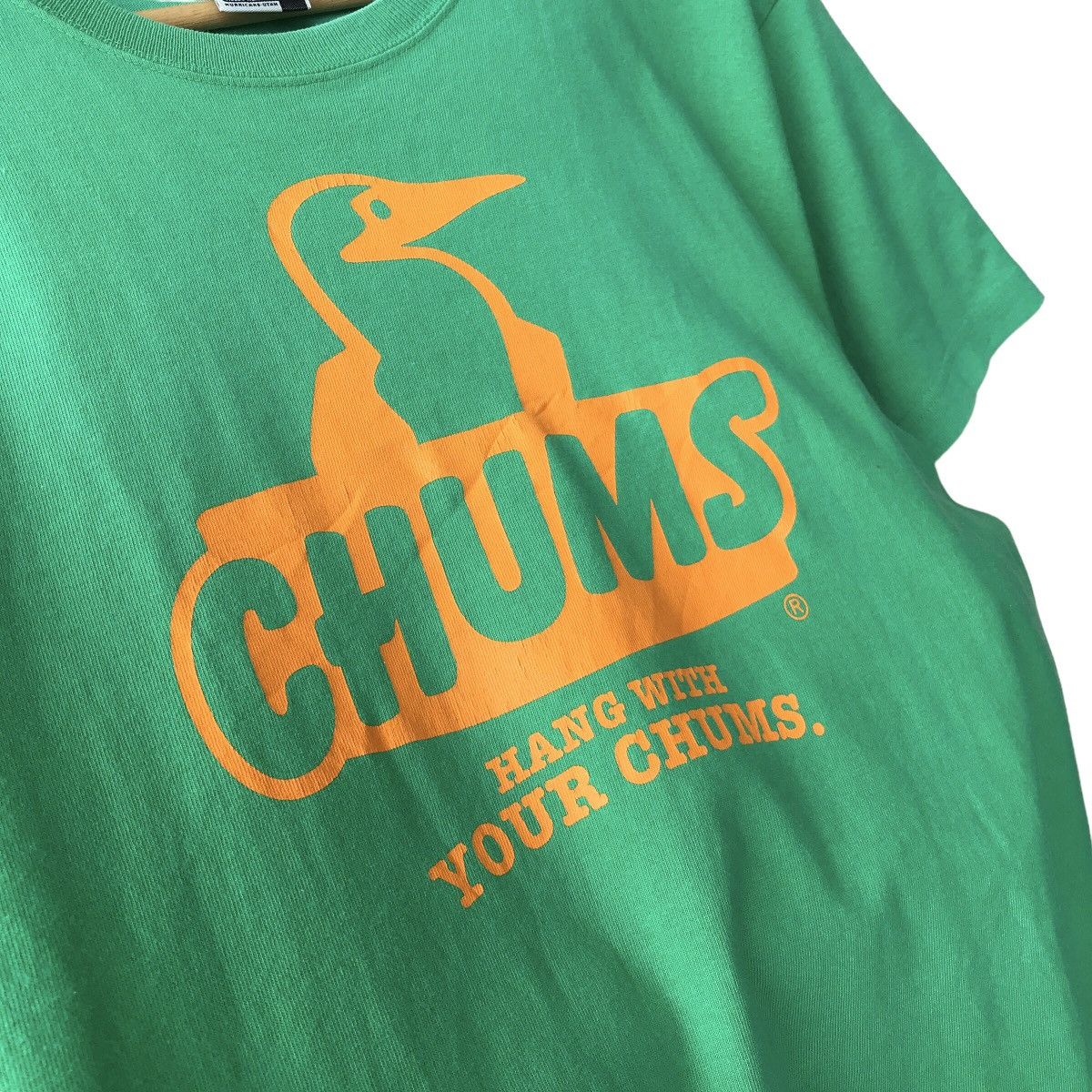 Chums Chums Hurricane USA Outdoor Green Logo Tee Size US M / EU 48-50 / 2 - 4 Thumbnail