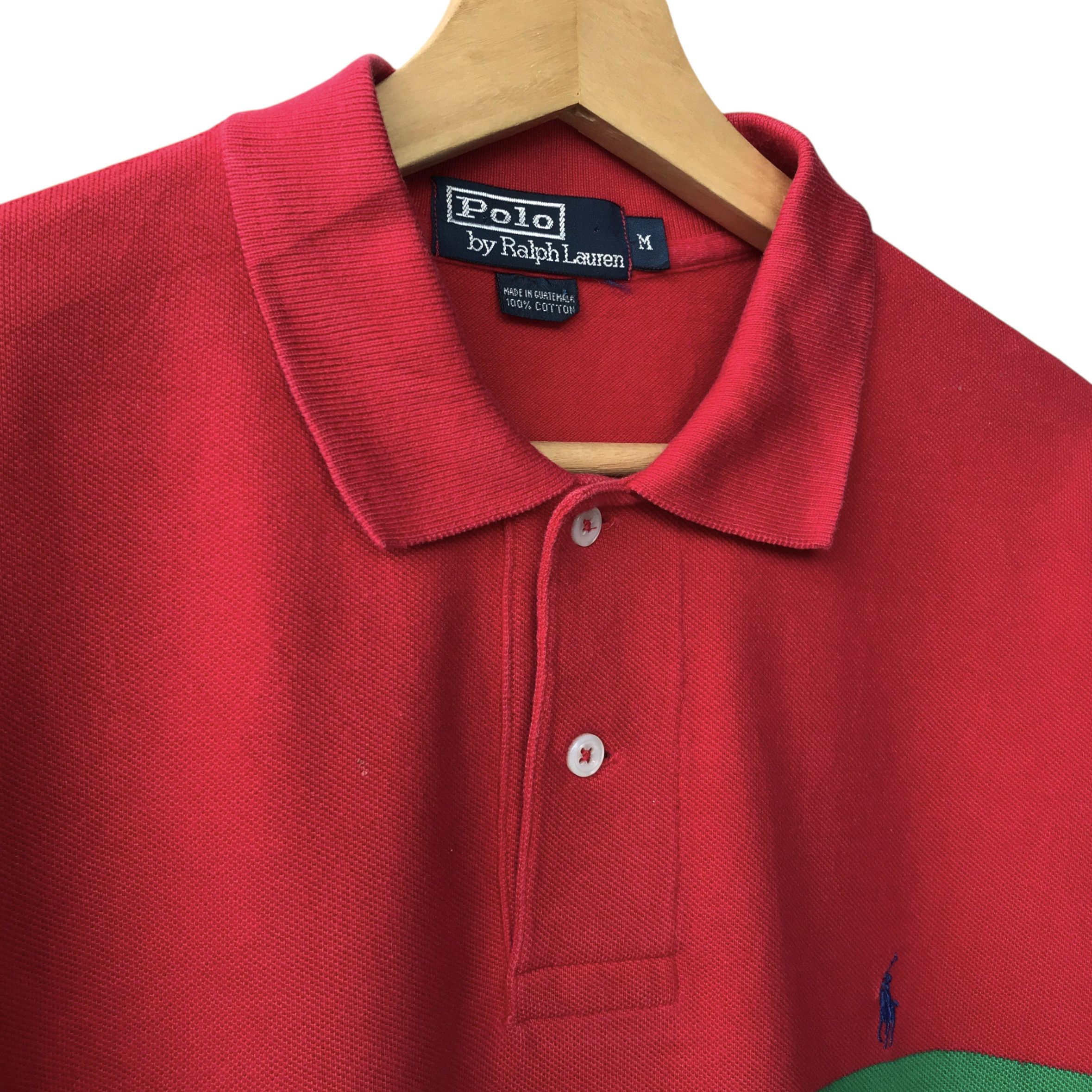 Polo Ralph Lauren × Ralph Lauren Polo Ralph Lauren RL Tri-Stripe Casual Polo Tee Size US M / EU 48-50 / 2 - 4 Thumbnail