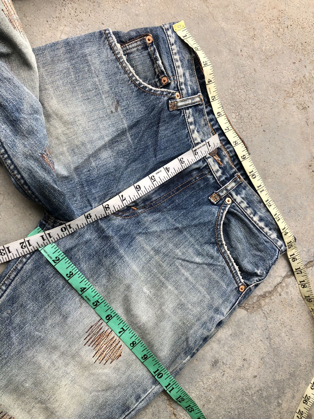 Levi's ZIGZAG REMAKE LEVIS 505 DENIM Size US 30 / EU 46 - 10 Thumbnail