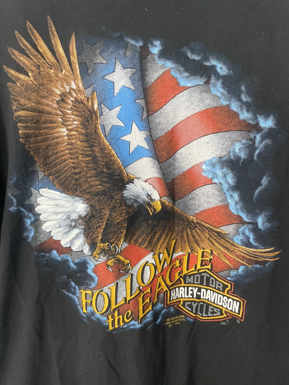 Harley Davidson Harley Davidson 3D Emblem Size US XL / EU 56 / 4 - 3 Thumbnail