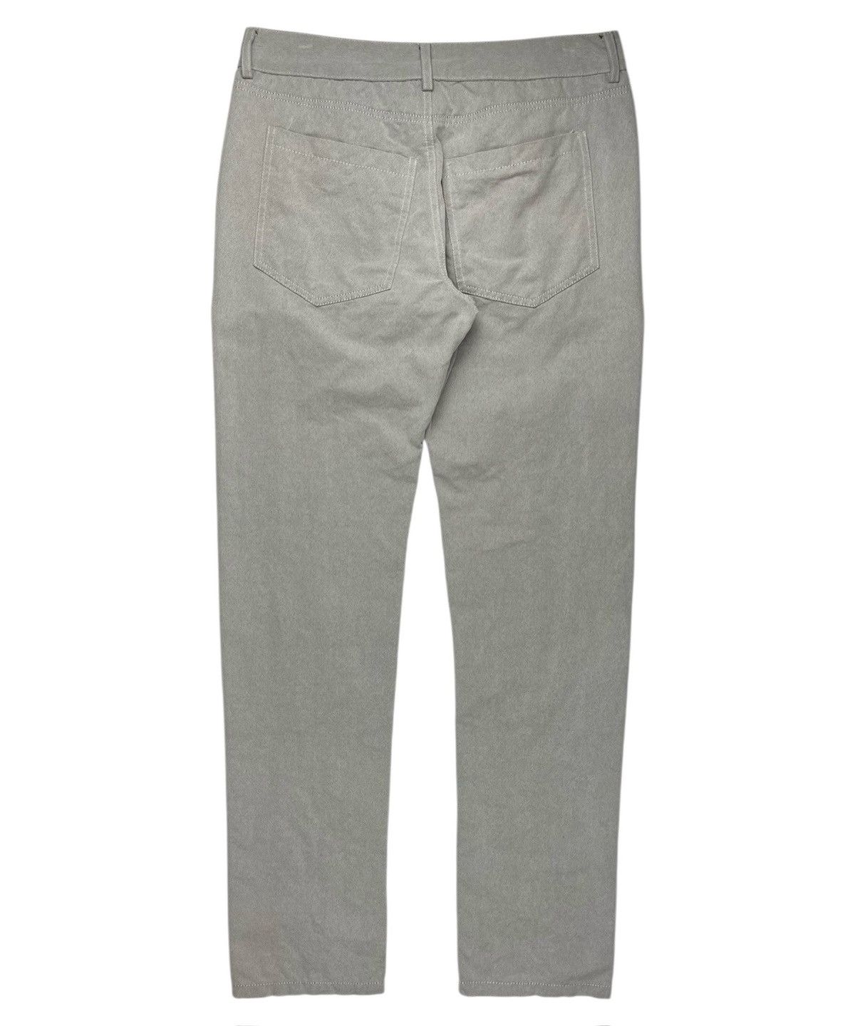 Raf Simons Raf by Raf Simons Light Gray Cotton Jeans Size US 32 / EU 48 - 2 Thumbnail