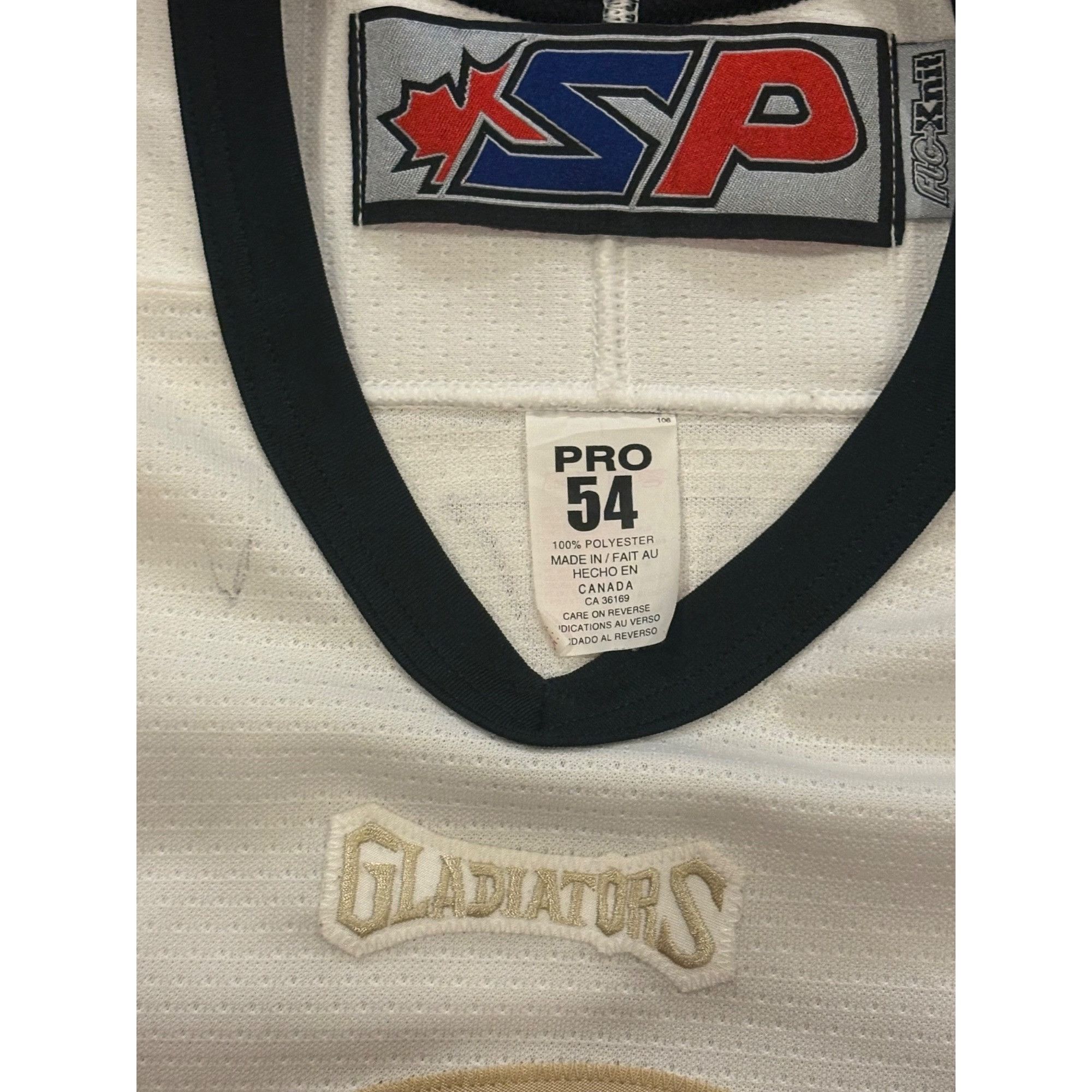 Other Game Worn 2008-2009 Gwinnett Gladiators Jim Jackson #9 ECHL Size US XXL / EU 58 / 5 - 7 Thumbnail
