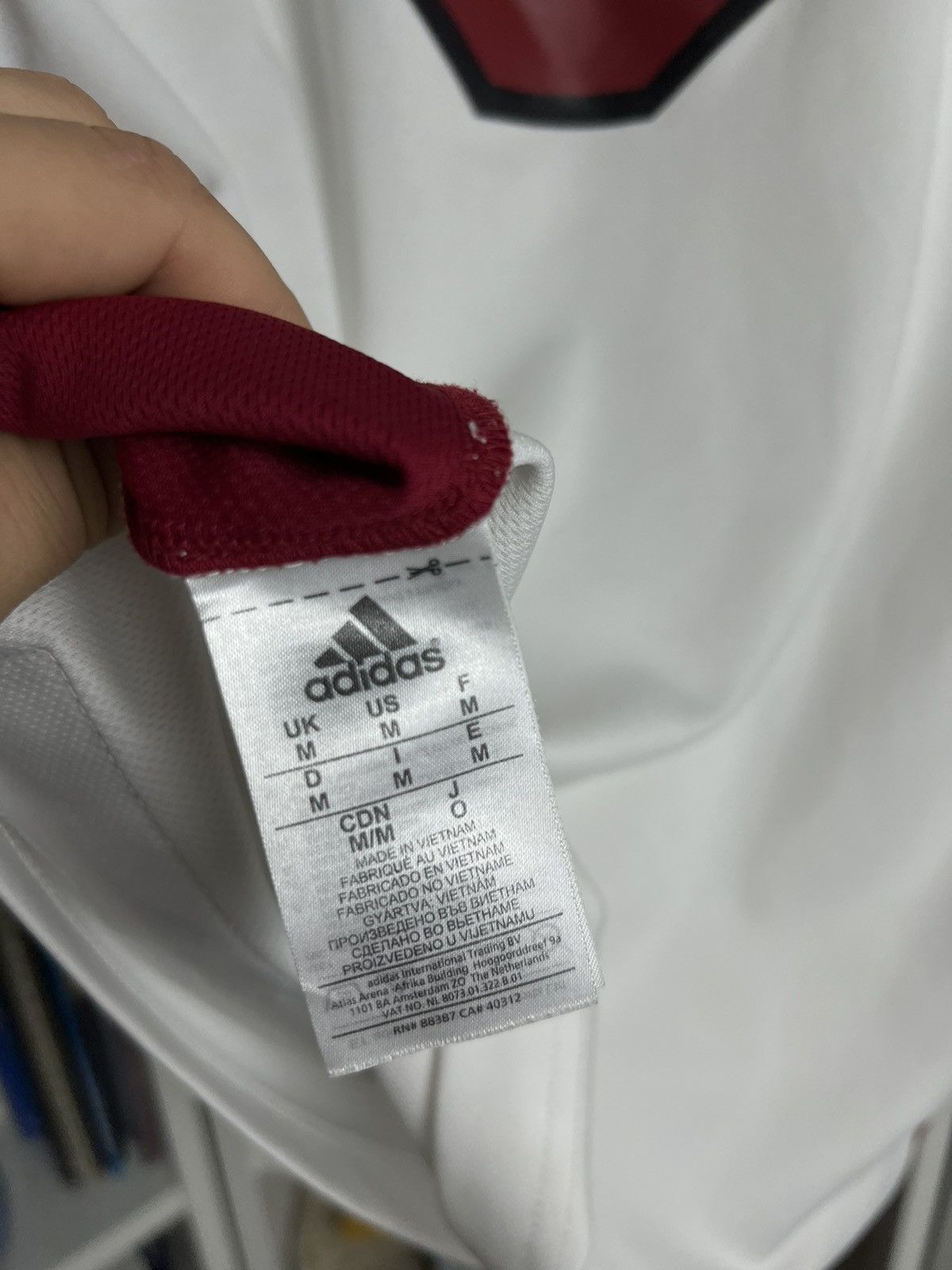 Adidas × NBA × Vintage Vintage Adidas Miami Heat NBA James 6 basketball jersey M Size US M / EU 48-50 / 2 - 7 Thumbnail
