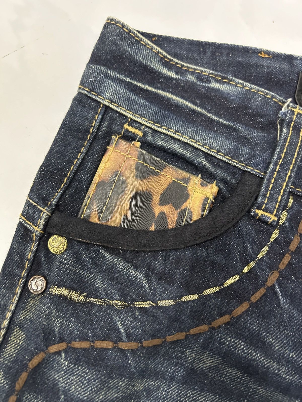 Japanese Brand vintage 2000’s flared mudwash archive japanese denim Size US 29 - 7 Thumbnail