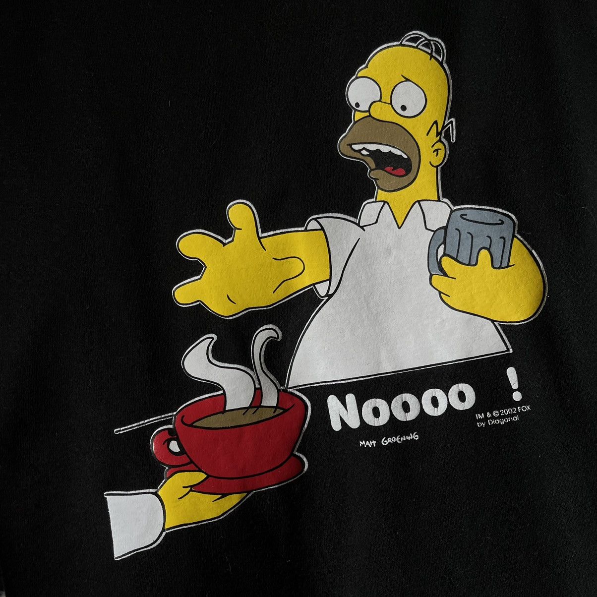 The Simpsons × Vintage Vintage Printed Oversize Y2K The Simpsons 2002 T-shirt Size US L / EU 52-54 / 3 - 4 Thumbnail