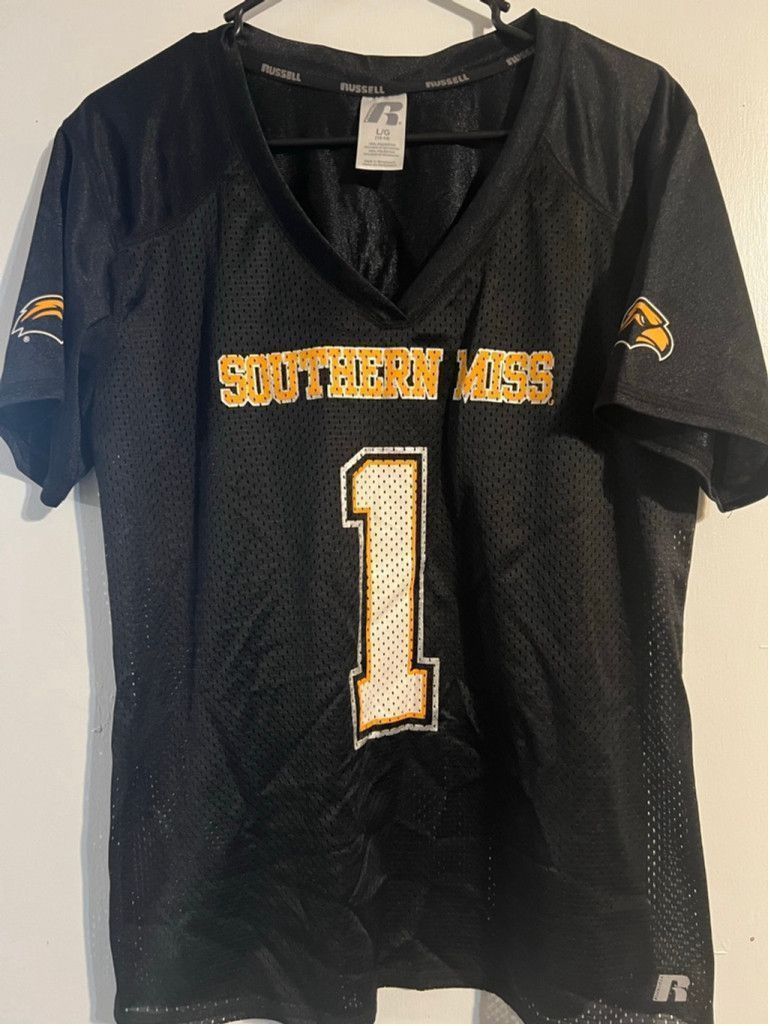 Russell Athletic Boys Russell Southern Miss Golden Eagles Jersey L Size L / US 10 / IT 46 - 1 Thumbnail