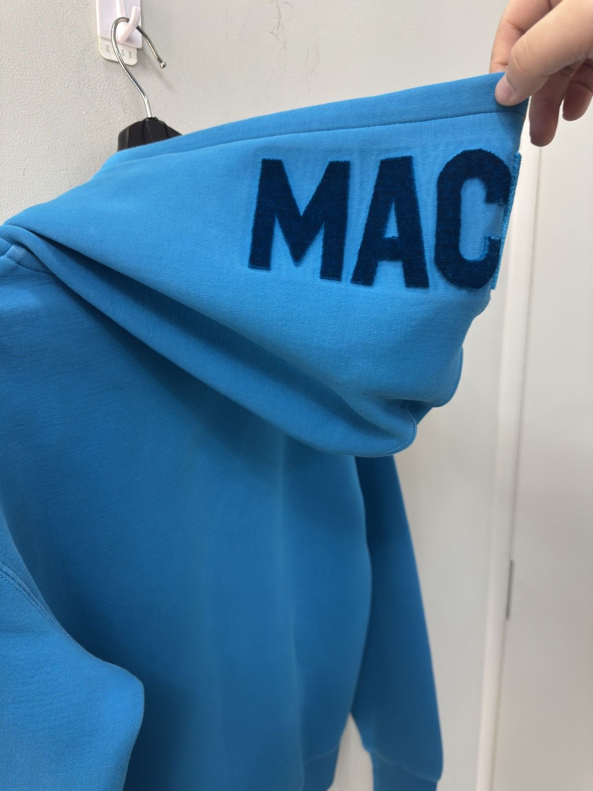 Mackage Blue Logo Hoodie