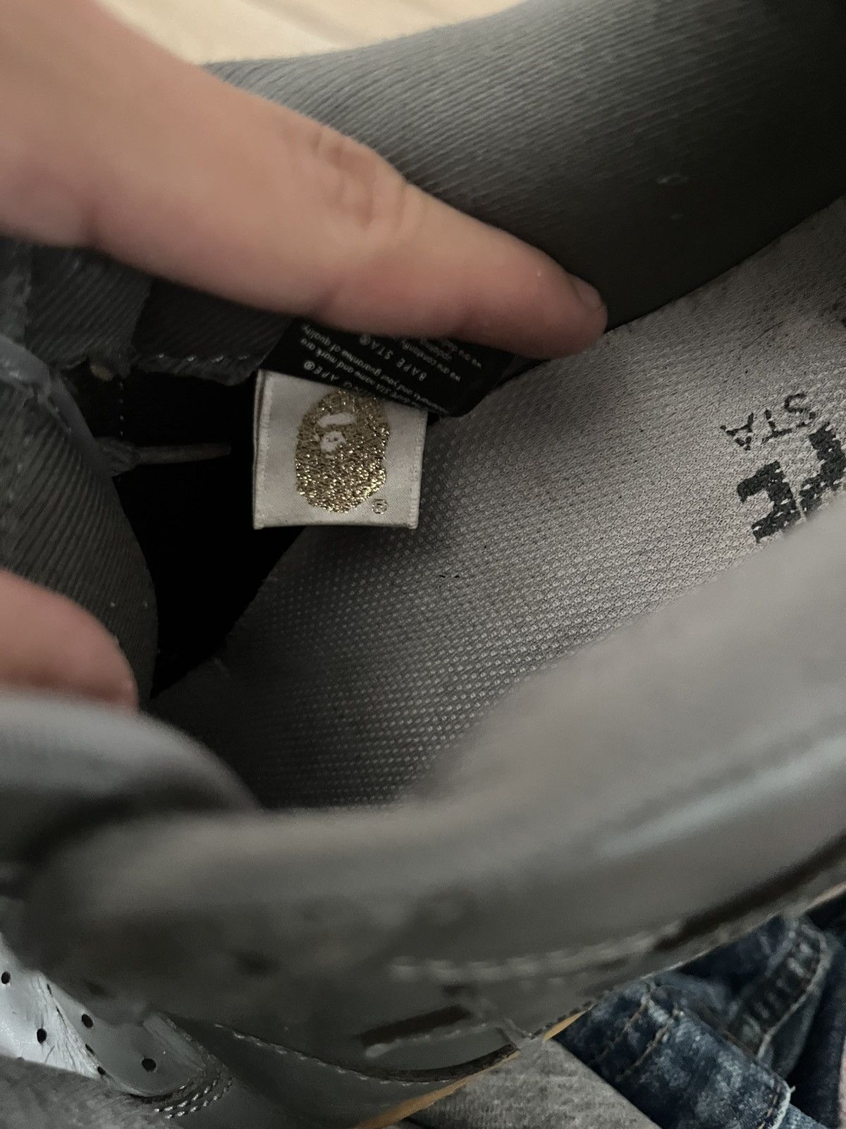 Bape 2013 Glass Leather bapestas Size US 8 / EU 41 - 7 Thumbnail