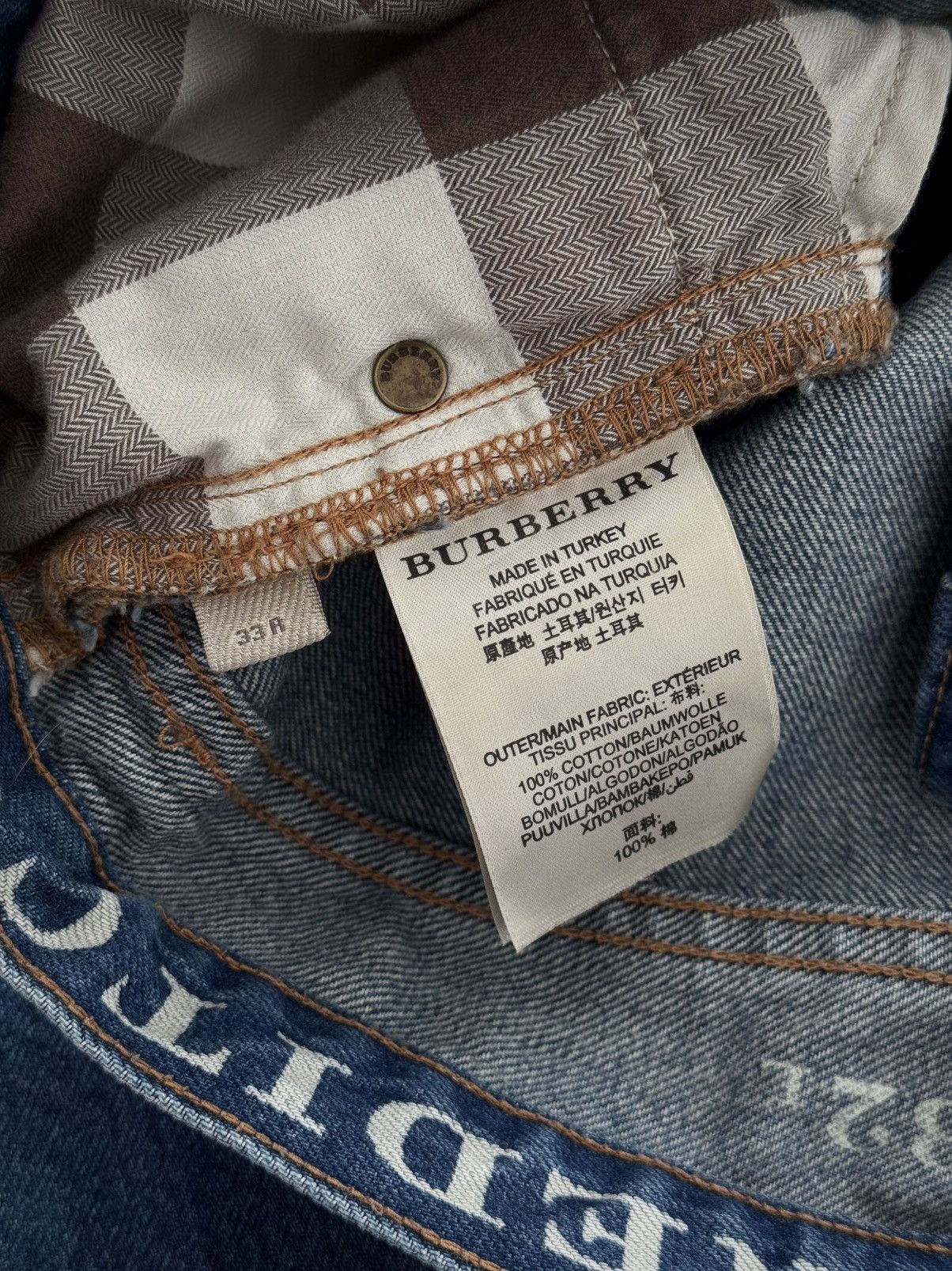 Burberry Burberry Brit Shoreditch Jeans Pants Size US 33 - 6 Thumbnail
