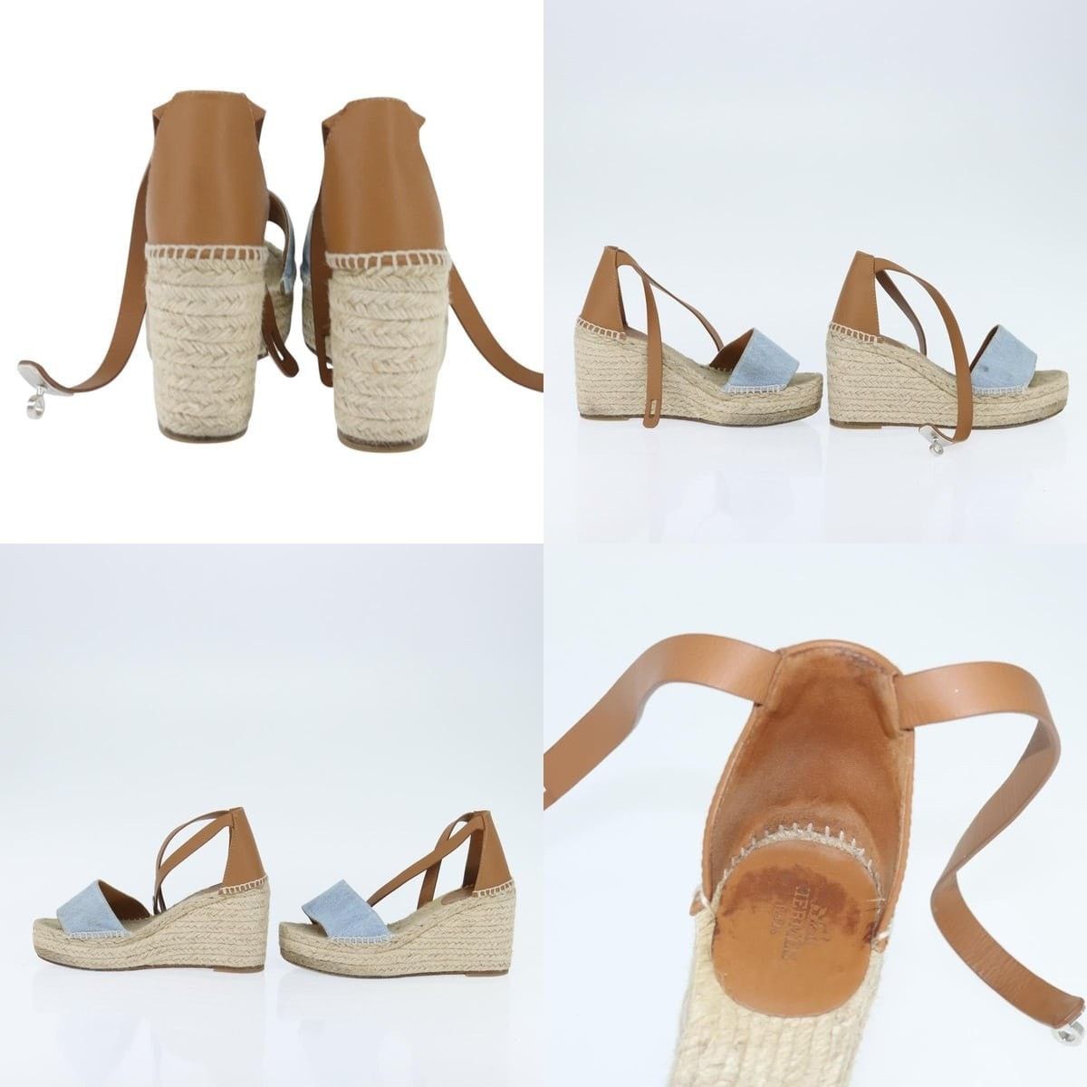 Hermes Hermes Tipoli Espadrilles Shoes Size ONE SIZE - 3 Thumbnail