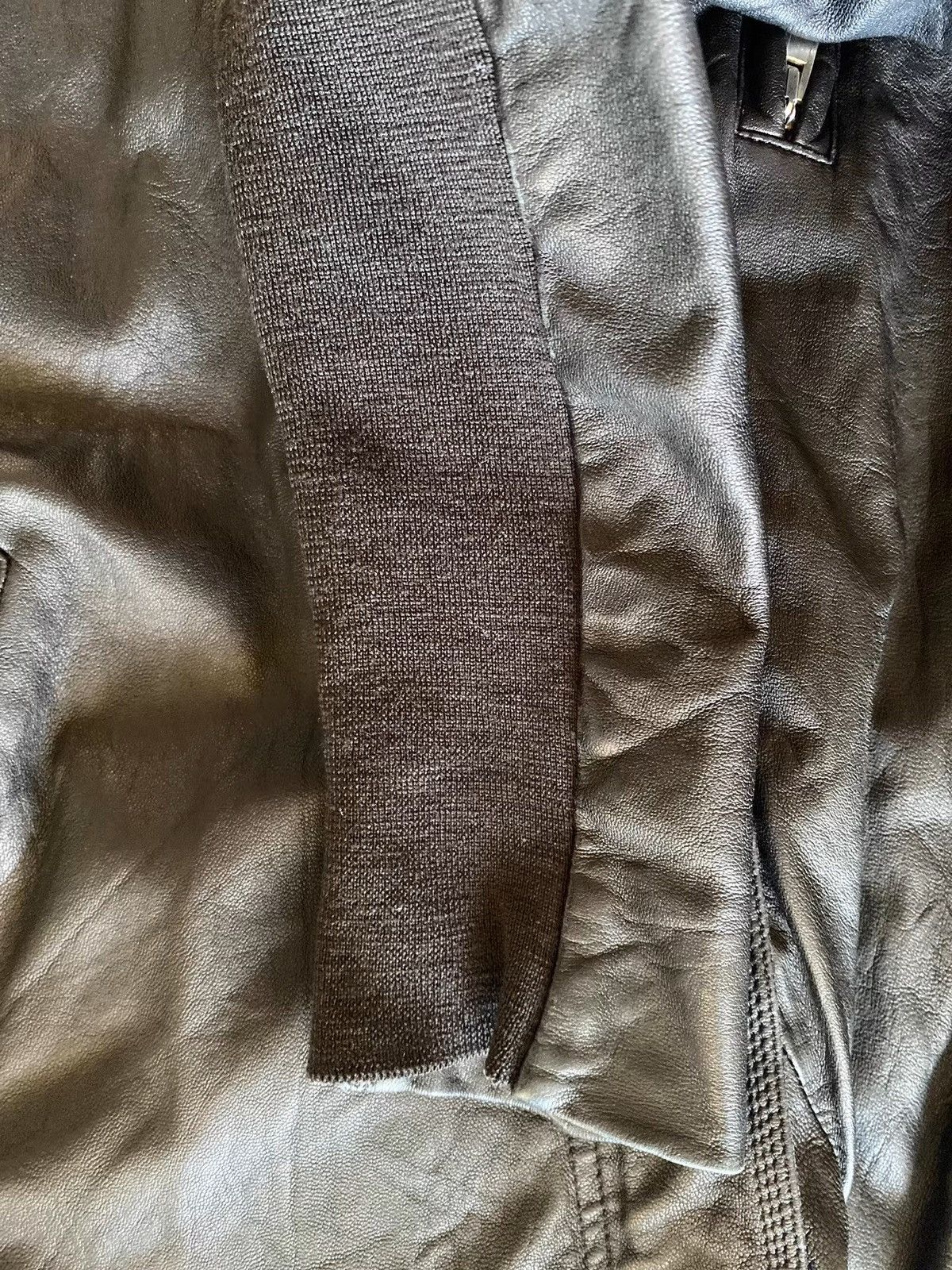 Rick Owens Rick Owens Lamb Leather Jacket Size US XXS / EU 40 - 4 Thumbnail