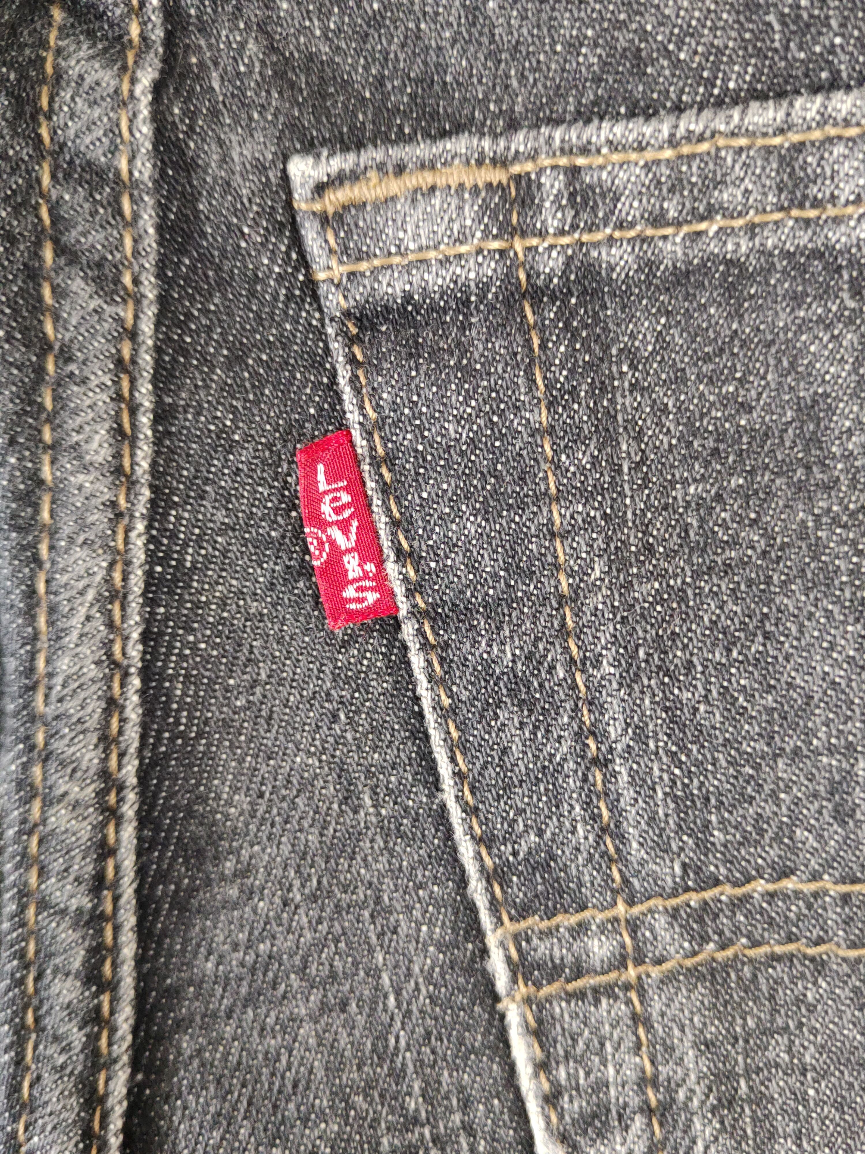 Levi's Levi's Black Distressed Ripped Jeans #S1827 Size US 29 - 9 Thumbnail