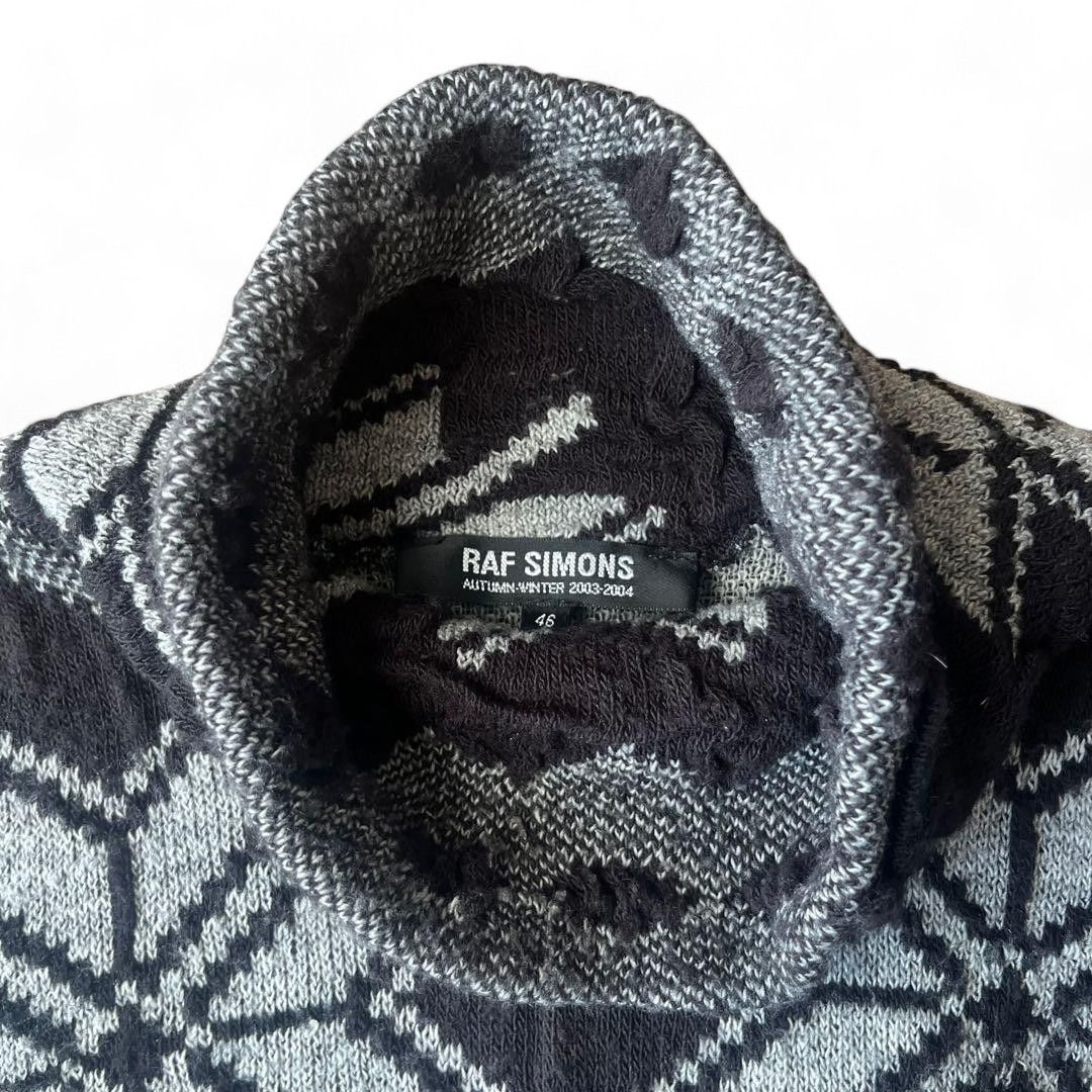 Raf Simons Raf Simons - M AW03 Nordic Oversized Knit Sweater Size US M / EU 48-50 / 2 - 5 Thumbnail