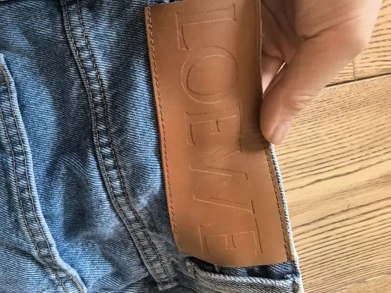 Loewe LOEWE Flip-flop jeans Size 42" / US 20 - 7 Thumbnail