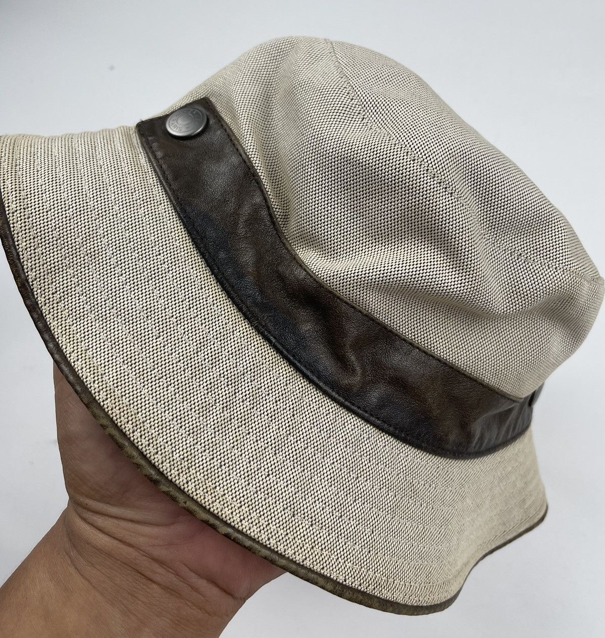 Hermes hermes hat bucket hat tc12 Size ONE SIZE - 10 Thumbnail