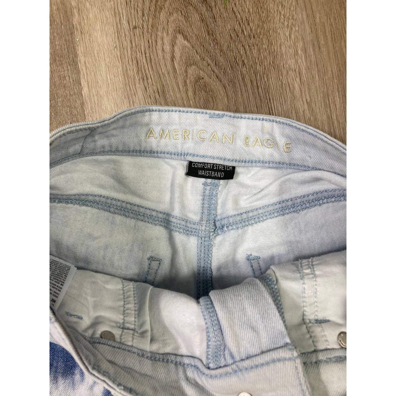 American Eagle Outfitters American Eagle Women's Tie Dye Denim Shorts Shortie 4 Size 27" / US 4 / IT 40 - 7 Thumbnail