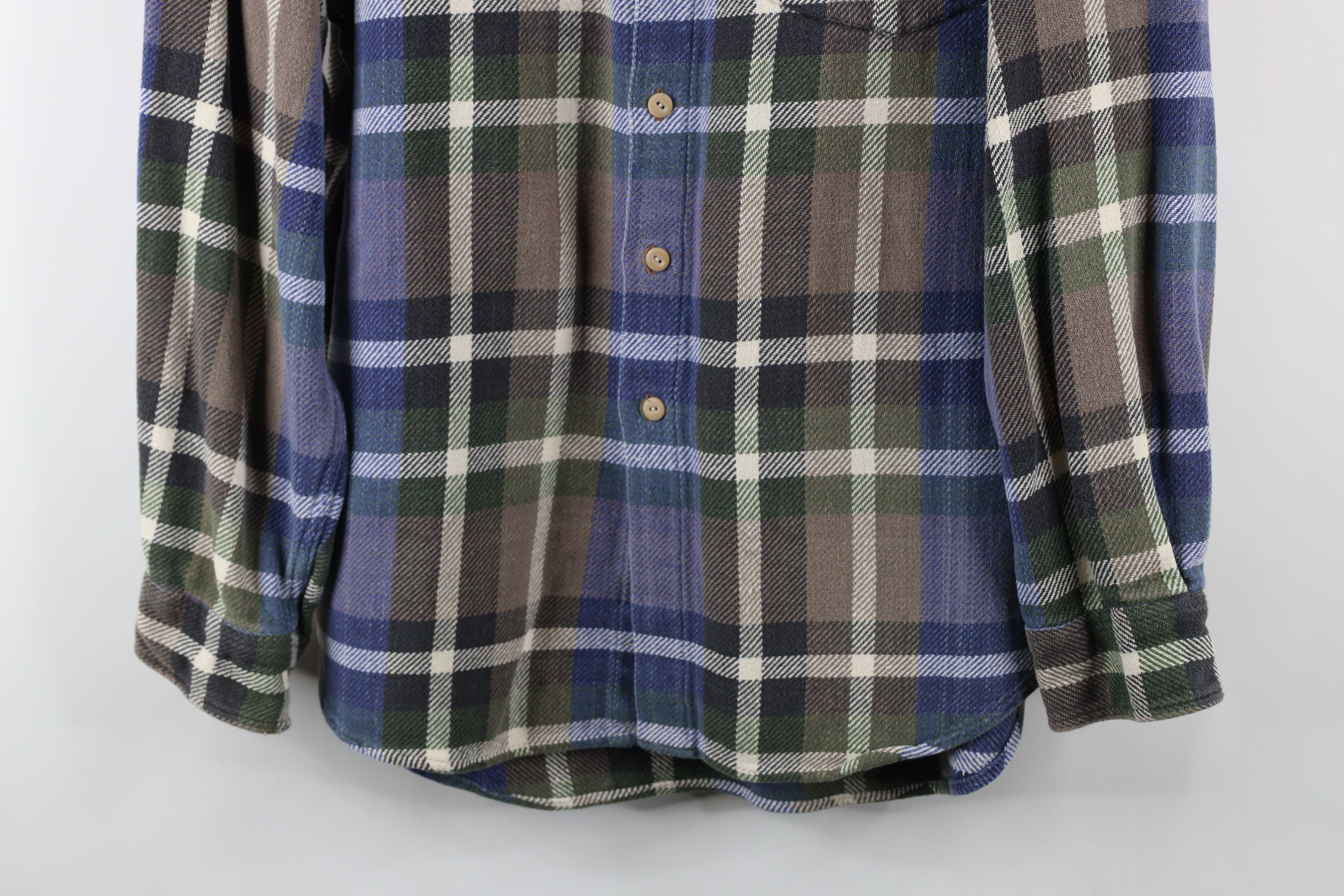 Vintage Vintage 90s Streetwear Heavyweight Collared Button Shirt Size US XL / EU 56 / 4 - 3 Thumbnail