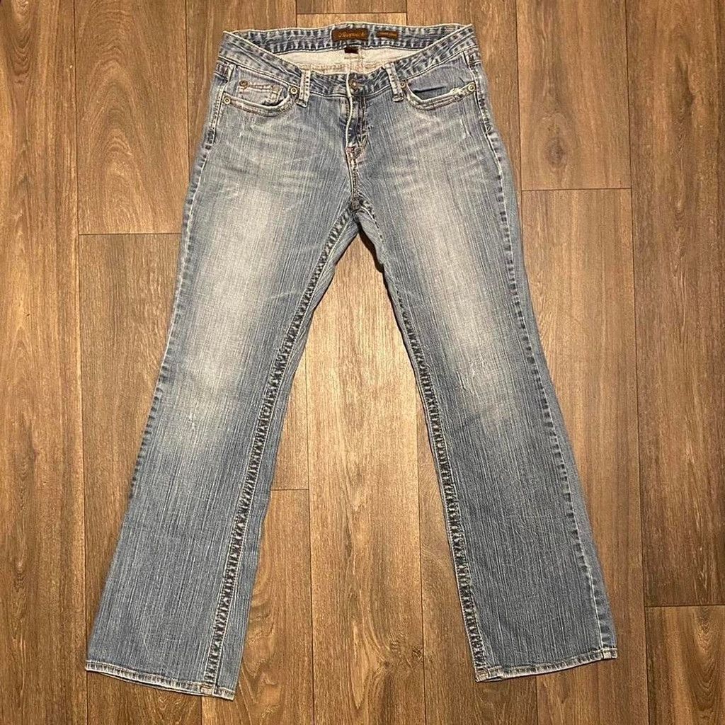 Aeropostale Aeropostale vtg low rise boot cut jeans size 9/10R Size 30" / US 8 / IT 44 - 2 Thumbnail