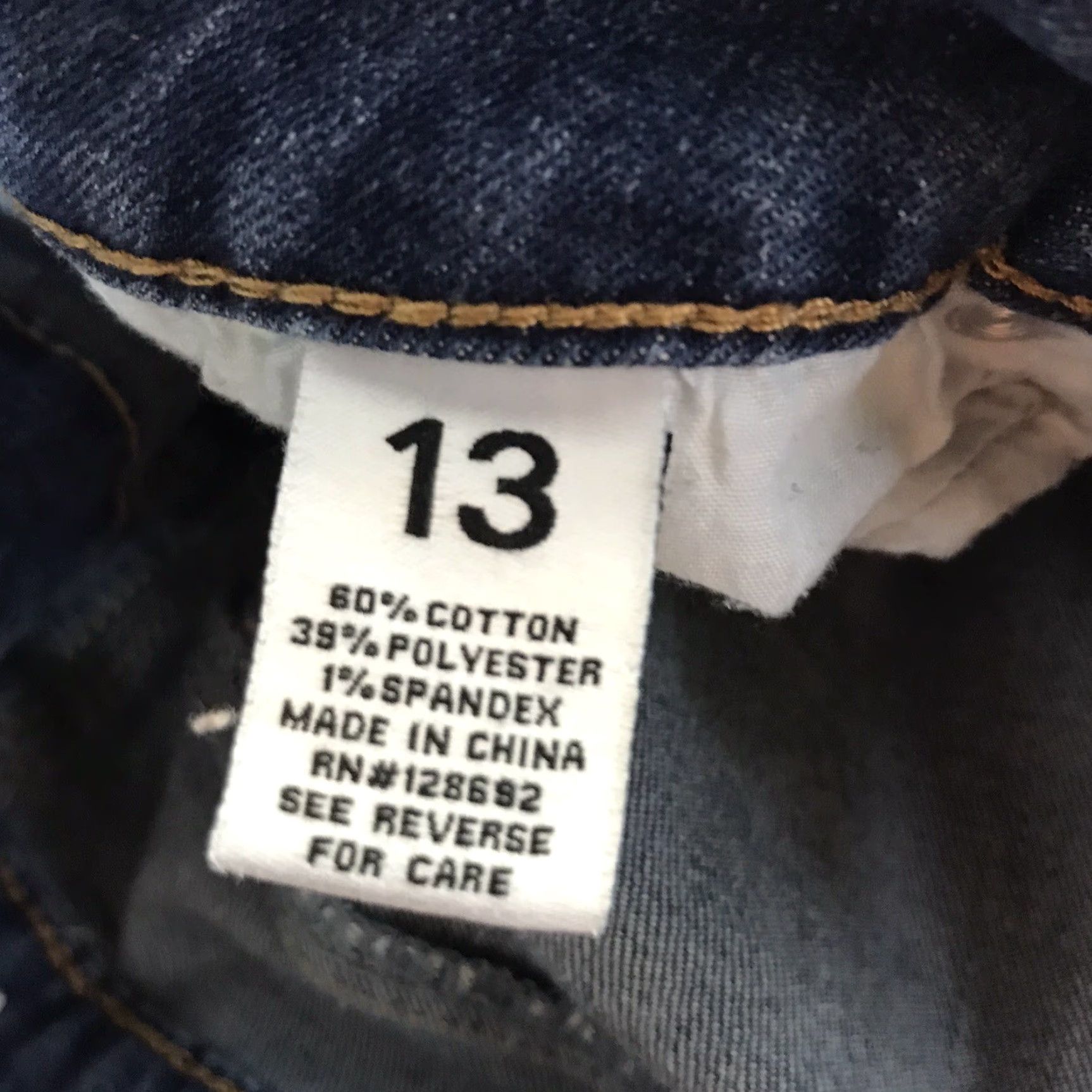 Vintage Madden NYC High-Rise Jeans Women's Size 13 Blue Denim 32x23 5-Pocket Modern Size 34" / US 12 / IT 48 - 4 Thumbnail