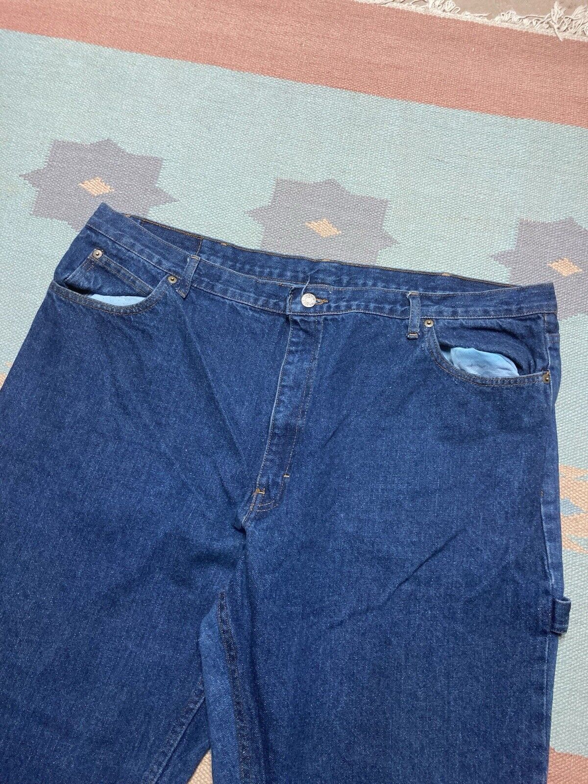 JNCO × Vintage y2k super baggy jeans carpenter massive wide skater 44x32 Size US 44 / EU 60 - 6 Thumbnail