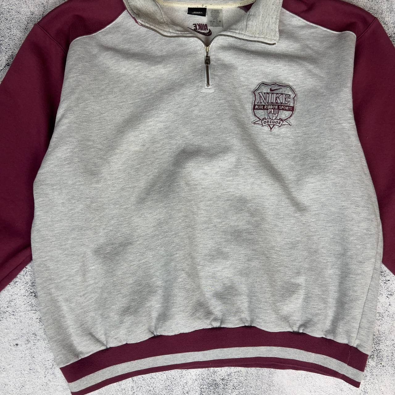 Nike Vintage Nike Oregon 1/3 Zip Sweatshirt Men's Size XXL Size US XXL / EU 58 / 5 - 4 Thumbnail