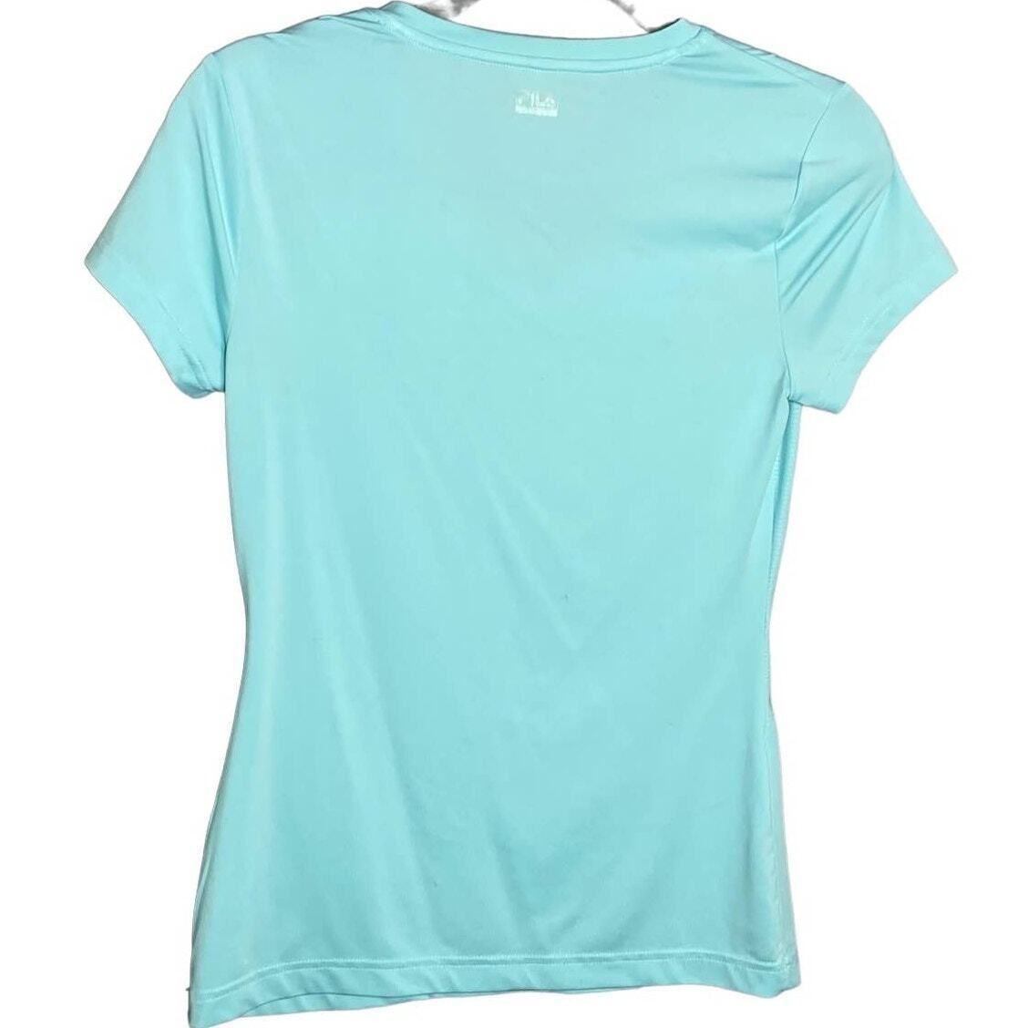 Fila Fila Sport Aqua V-Neck Tee Athletic XS T-Shirt Athleisure Y2 Size XS / US 0-2 / IT 36-38 - 2 Thumbnail