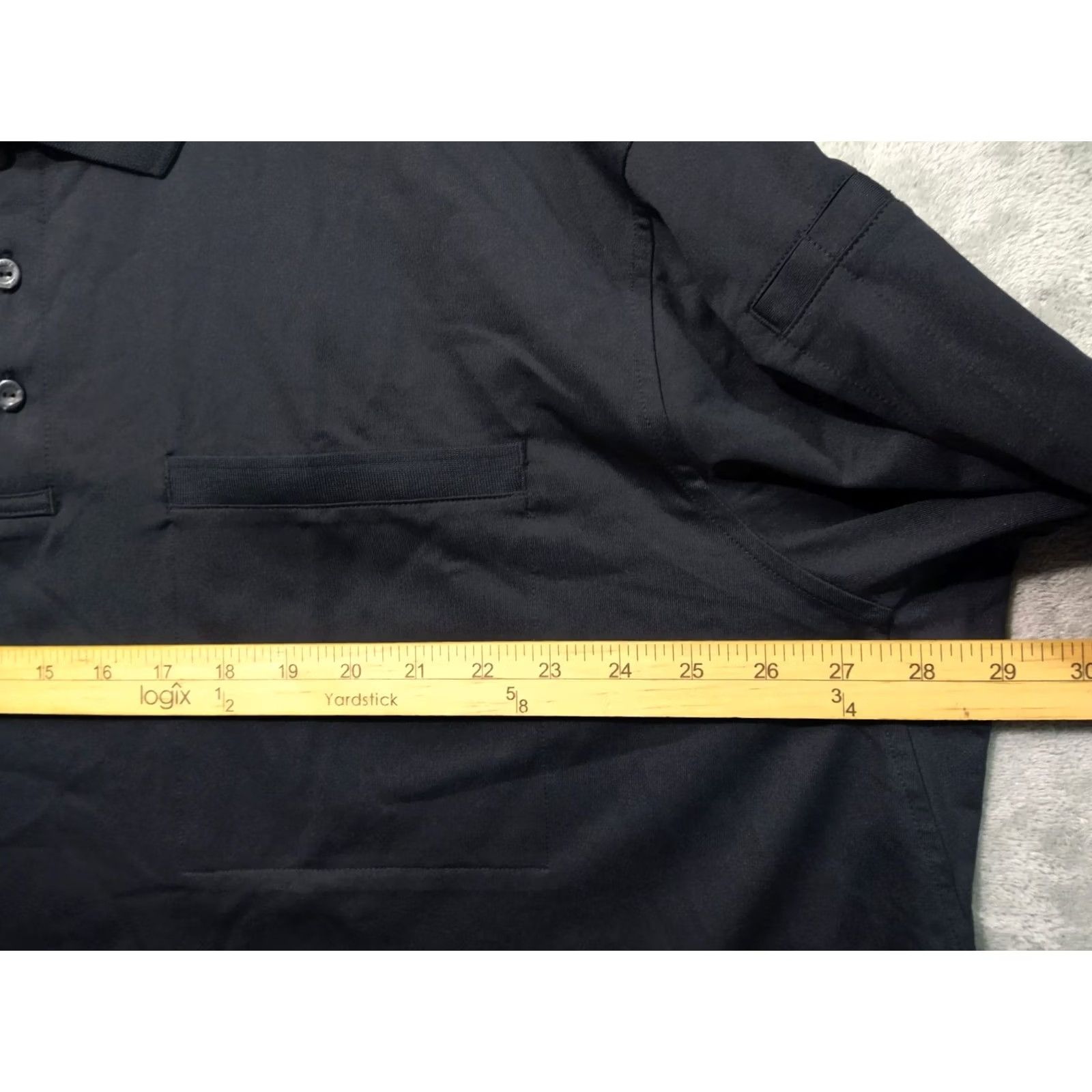 Vintage Duluth Polo Shirt Mens 2XL Black Long Sleeve Knuckledown Pocket Shirt Size US XXL / EU 58 / 5 - 4 Thumbnail