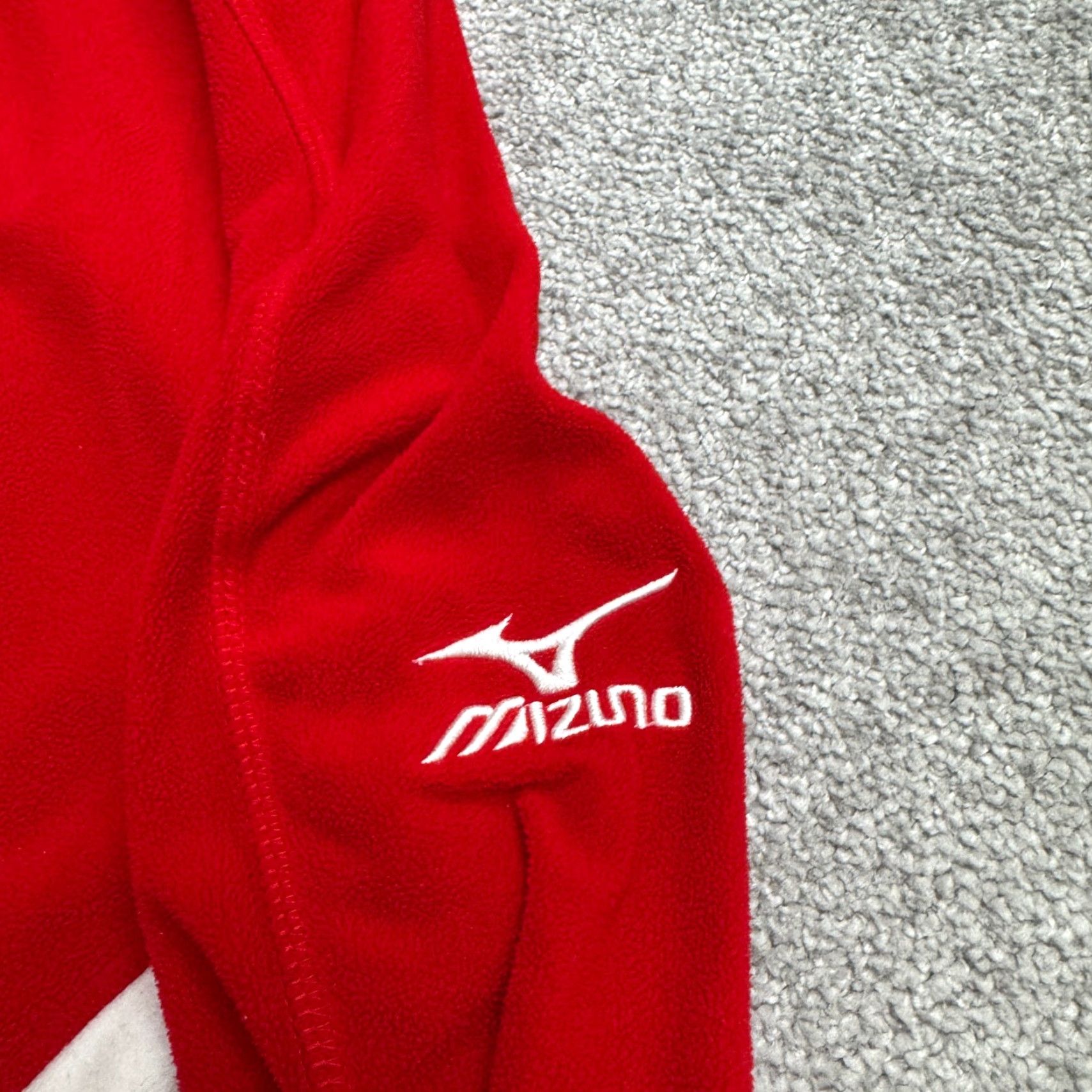 Mizuno Mizuno Vintage Y2K Pullover Sweatshirt Mens Large Red White Fleece Crew Outdoor Shirt Size US L / EU 52-54 / 3 - 4 Thumbnail