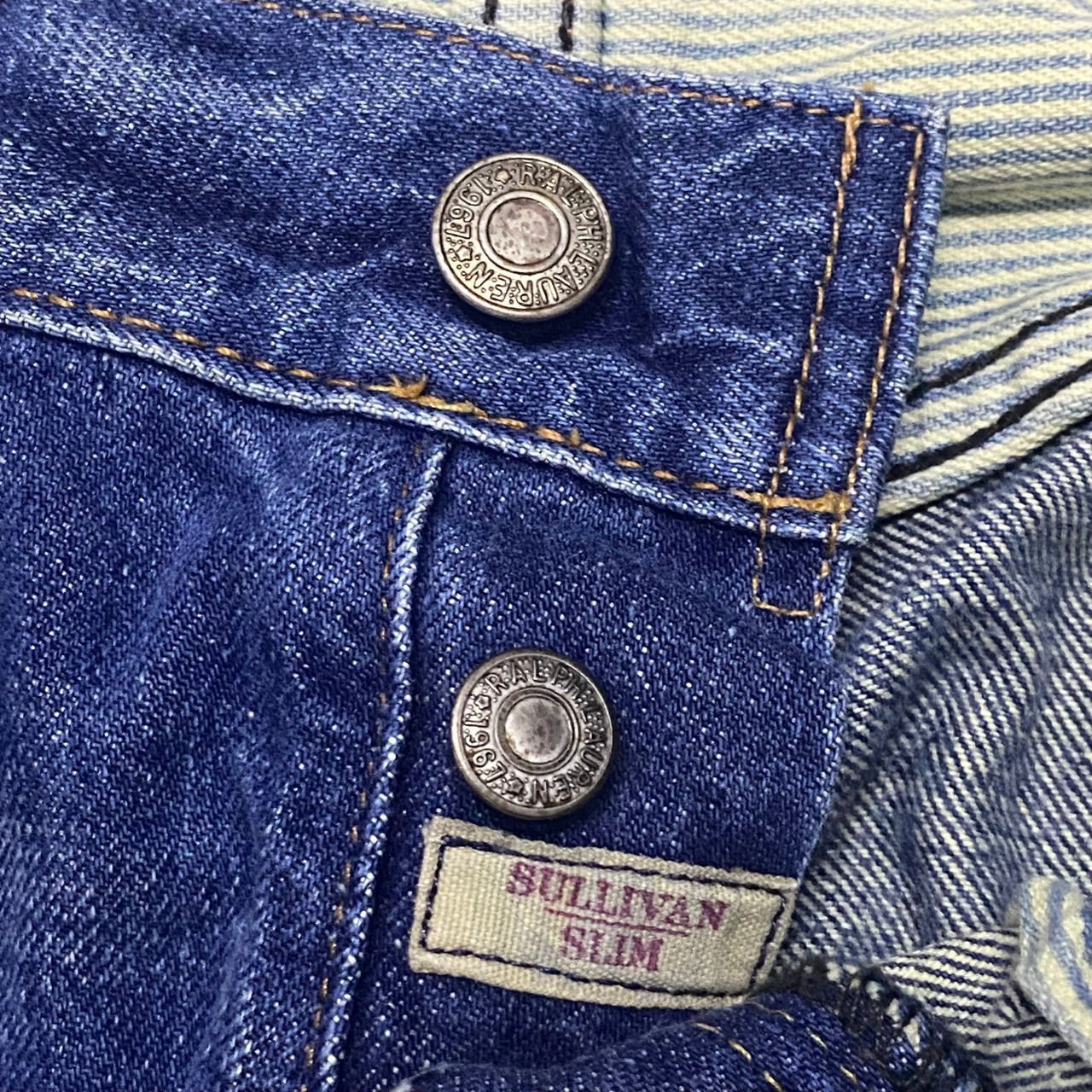 Japanese Brand 💥Best Offer💥Vintage Ralph Lauren Sulivan Slim Denim Size US 33 - 15 Thumbnail