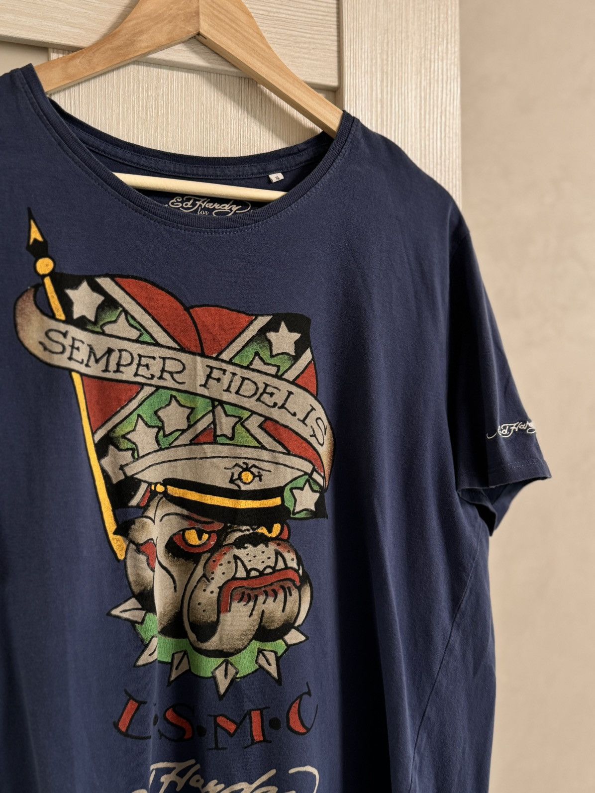 Christian Audigier × Ed Hardy × Vintage Hardy Tee Pantera Logo Y2K Christian Audigier Size L Size US M / EU 48-50 / 2 - 4 Thumbnail