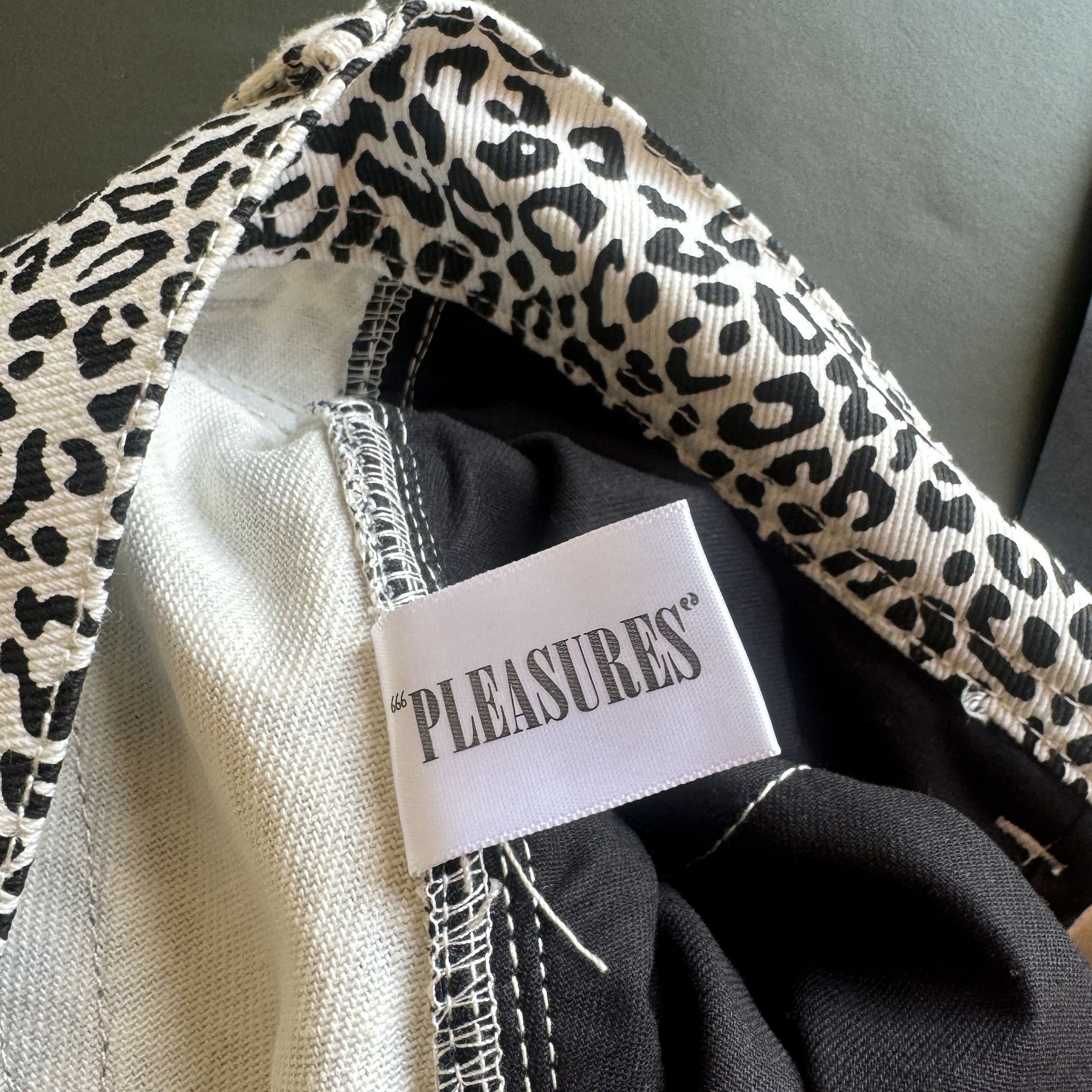 Pleasures Pleasures CRYSTAL CHEETAH DENIM PANT Size US 32 / EU 48 - 9 Thumbnail