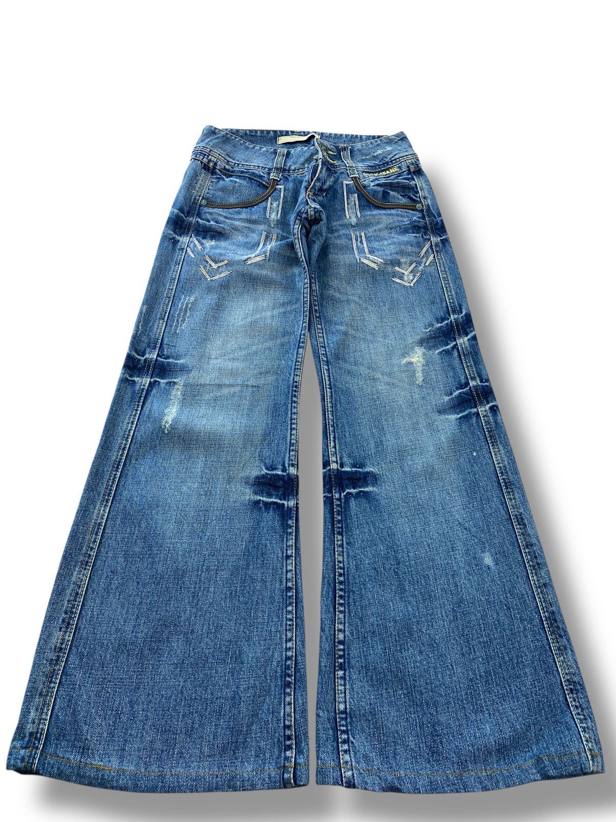 Cook Jeans Cook Jeans Stone-washed Flared Jeans Size US 28 / EU 44 - 1 Thumbnail